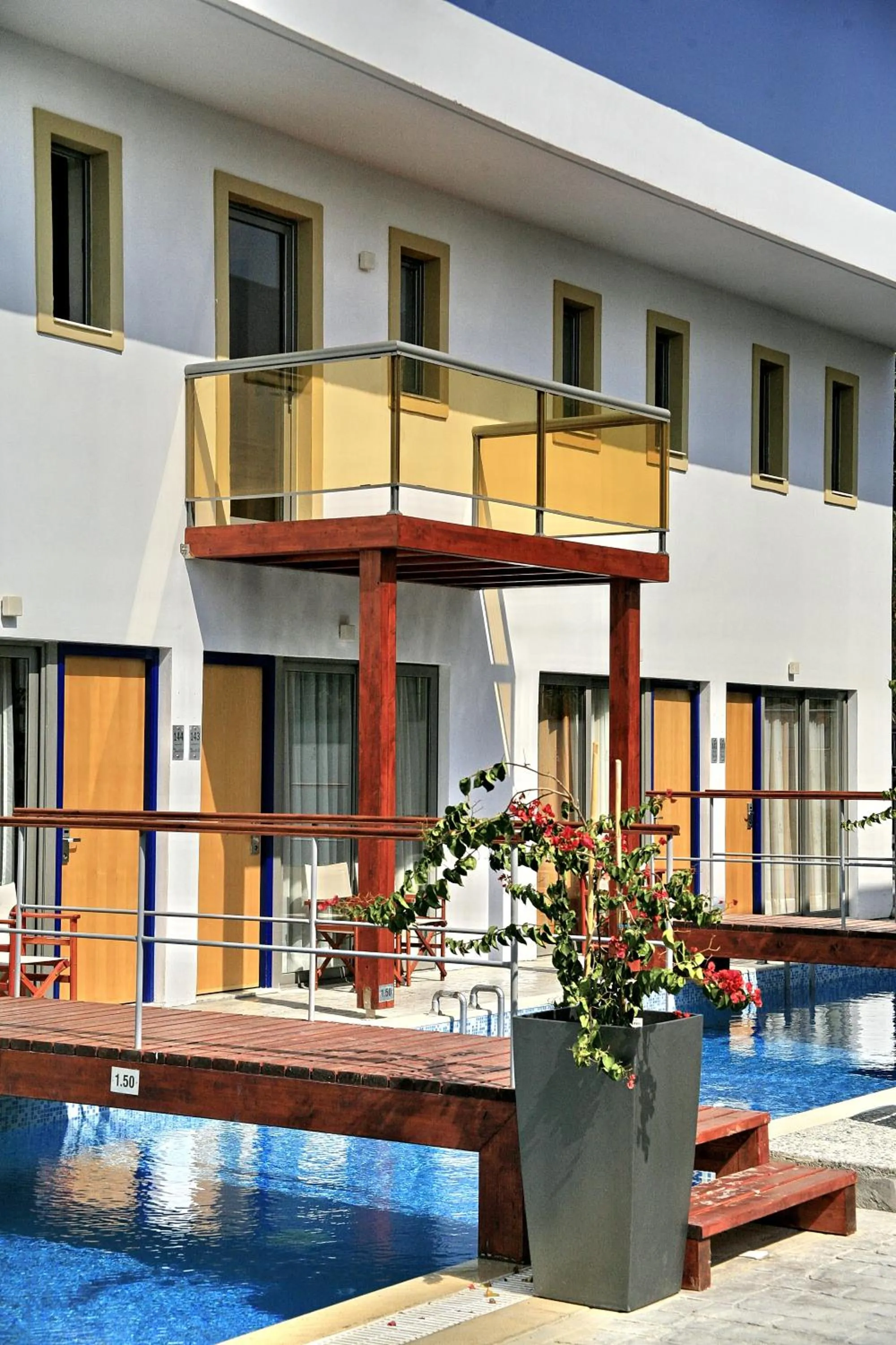 Balcony/Terrace in All Senses Ocean Blue Sea Side Resort - All Inclusive