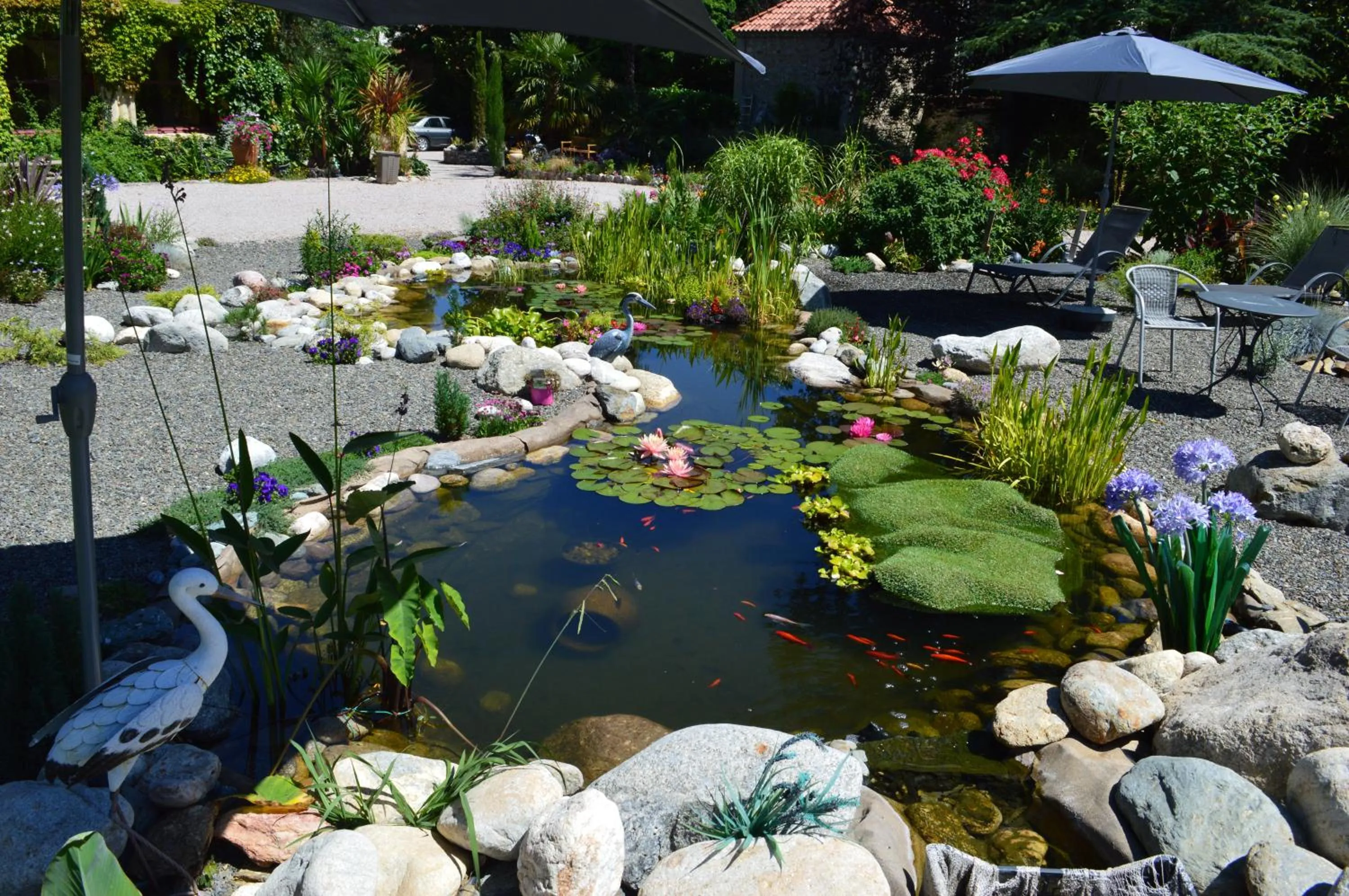 Garden in Villa Lafabregue