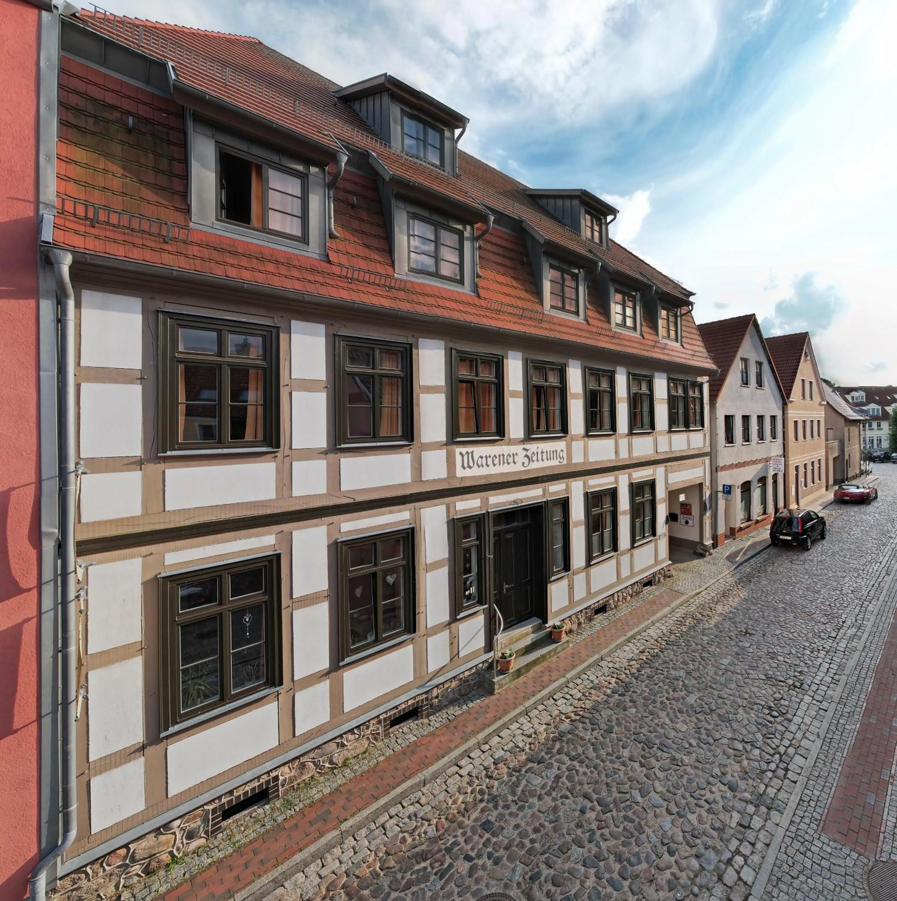 Property building in Hotel Waren-Alte Warener Zeitung