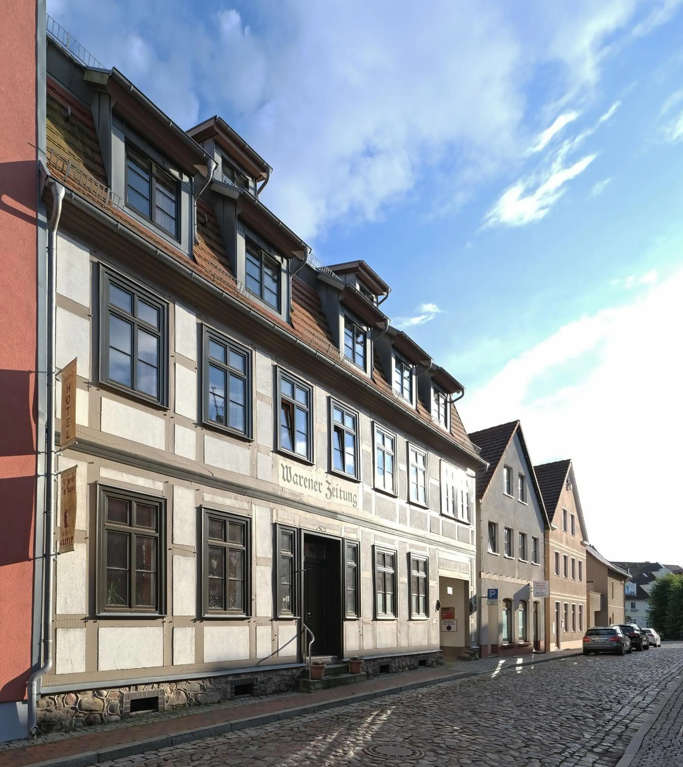 Property building in Hotel Waren-Alte Warener Zeitung