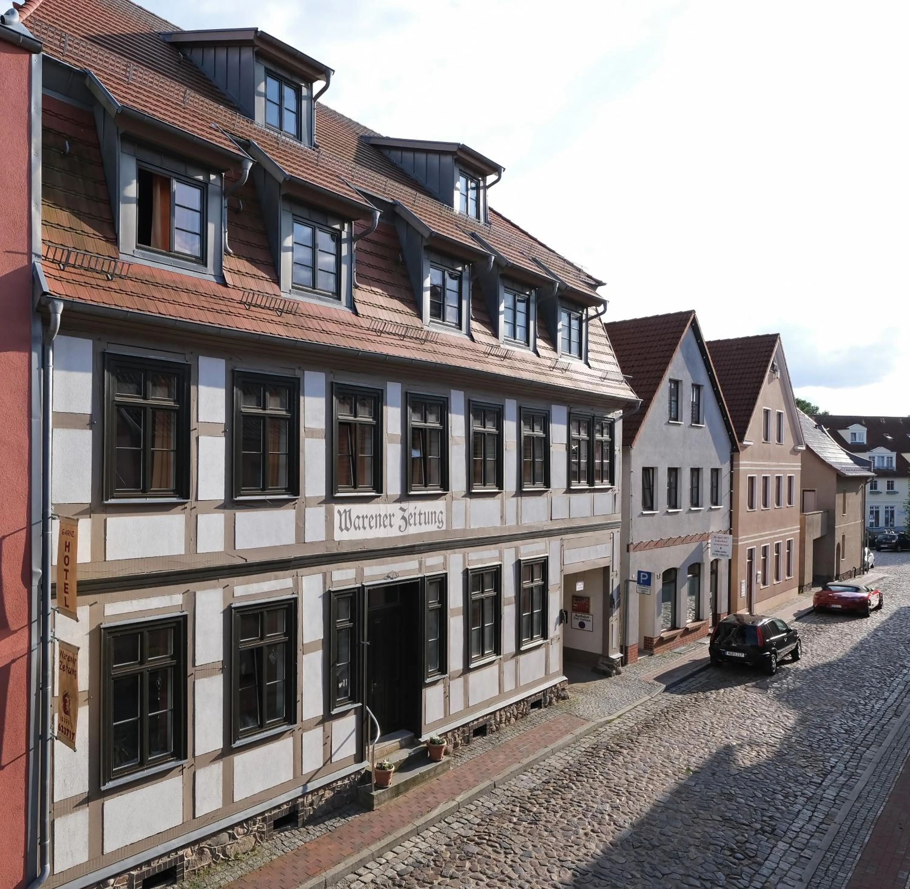 Property building in Hotel Waren-Alte Warener Zeitung