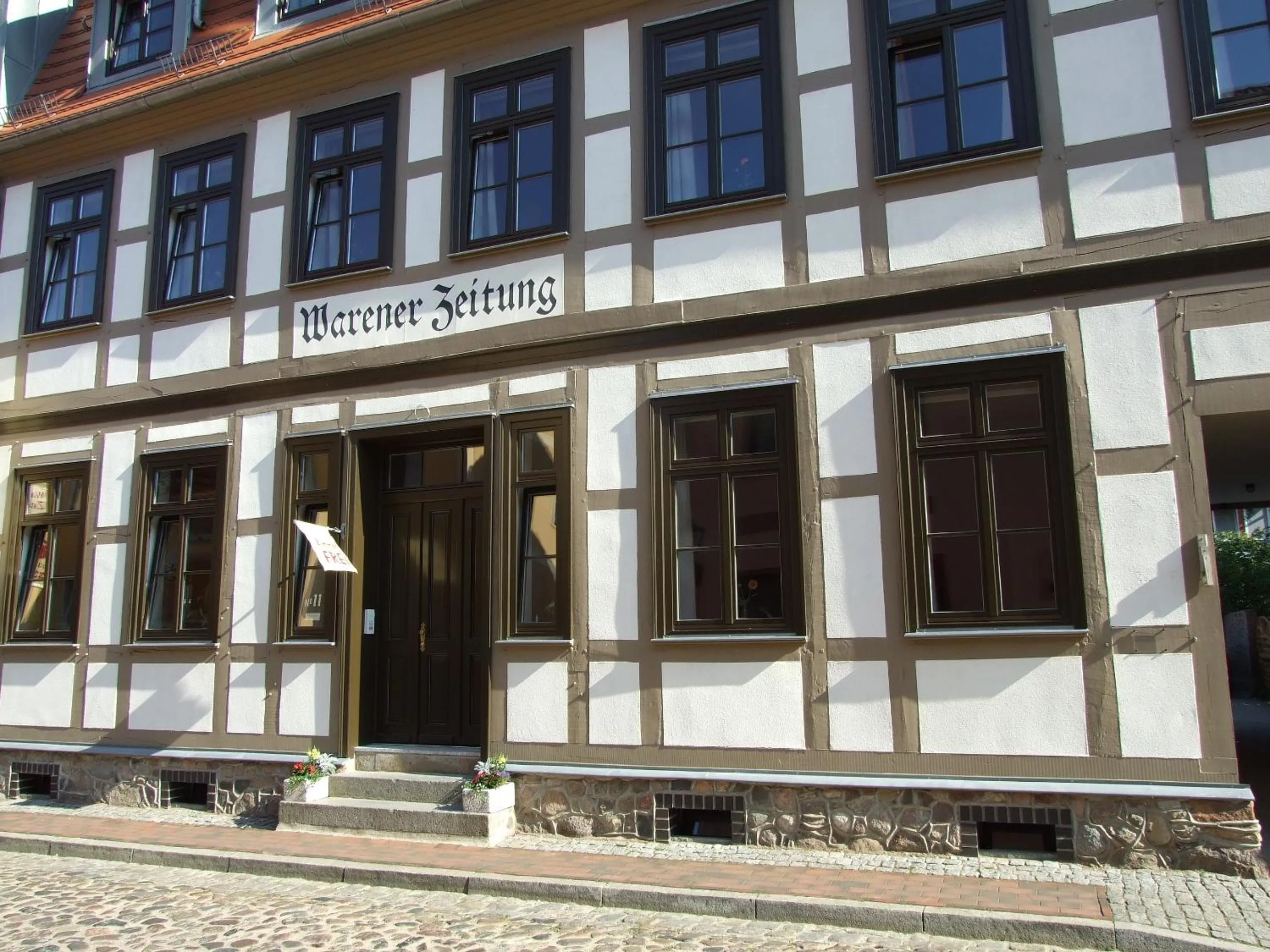 Property building in Hotel Waren-Alte Warener Zeitung