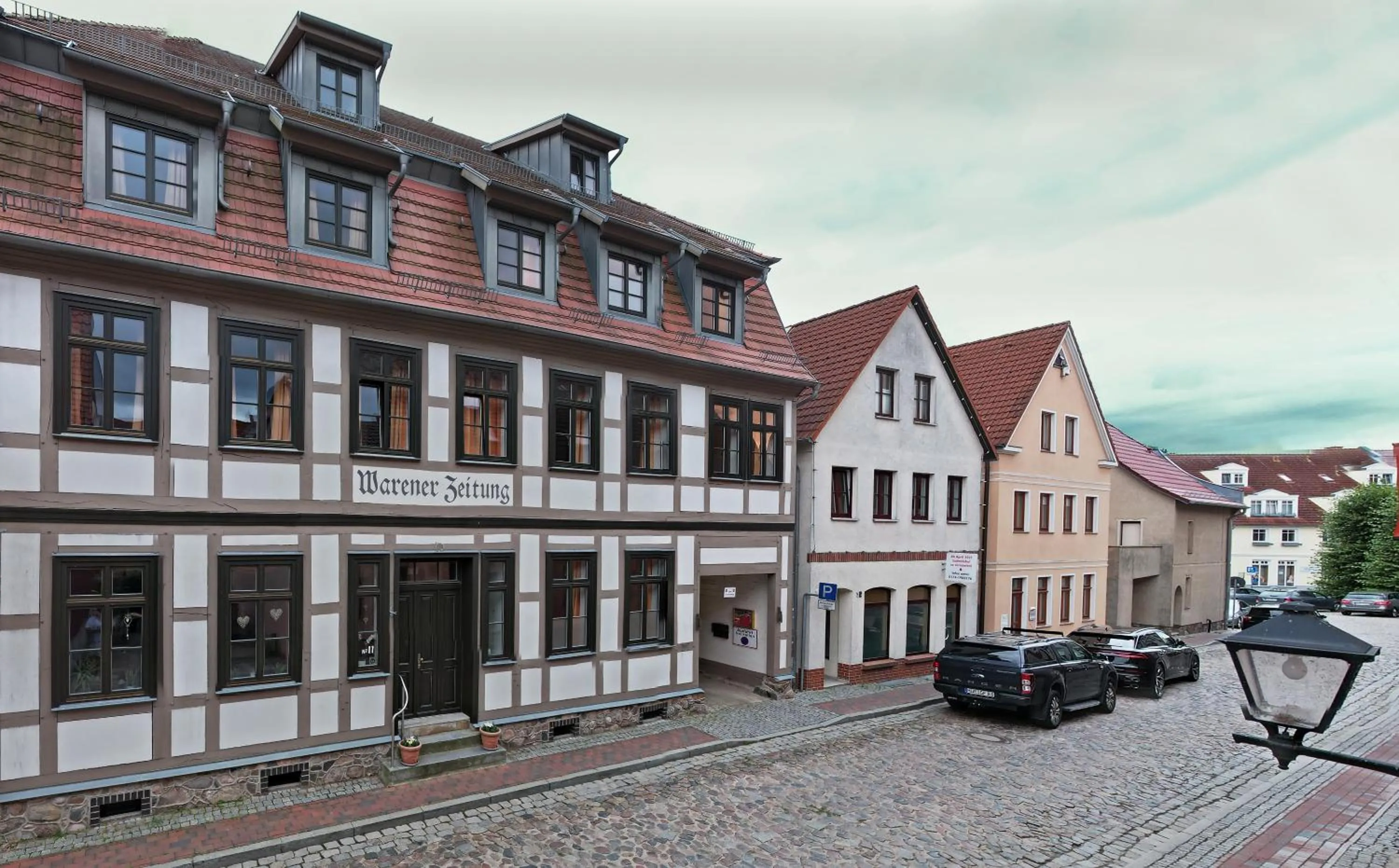Property building in Hotel Waren-Alte Warener Zeitung