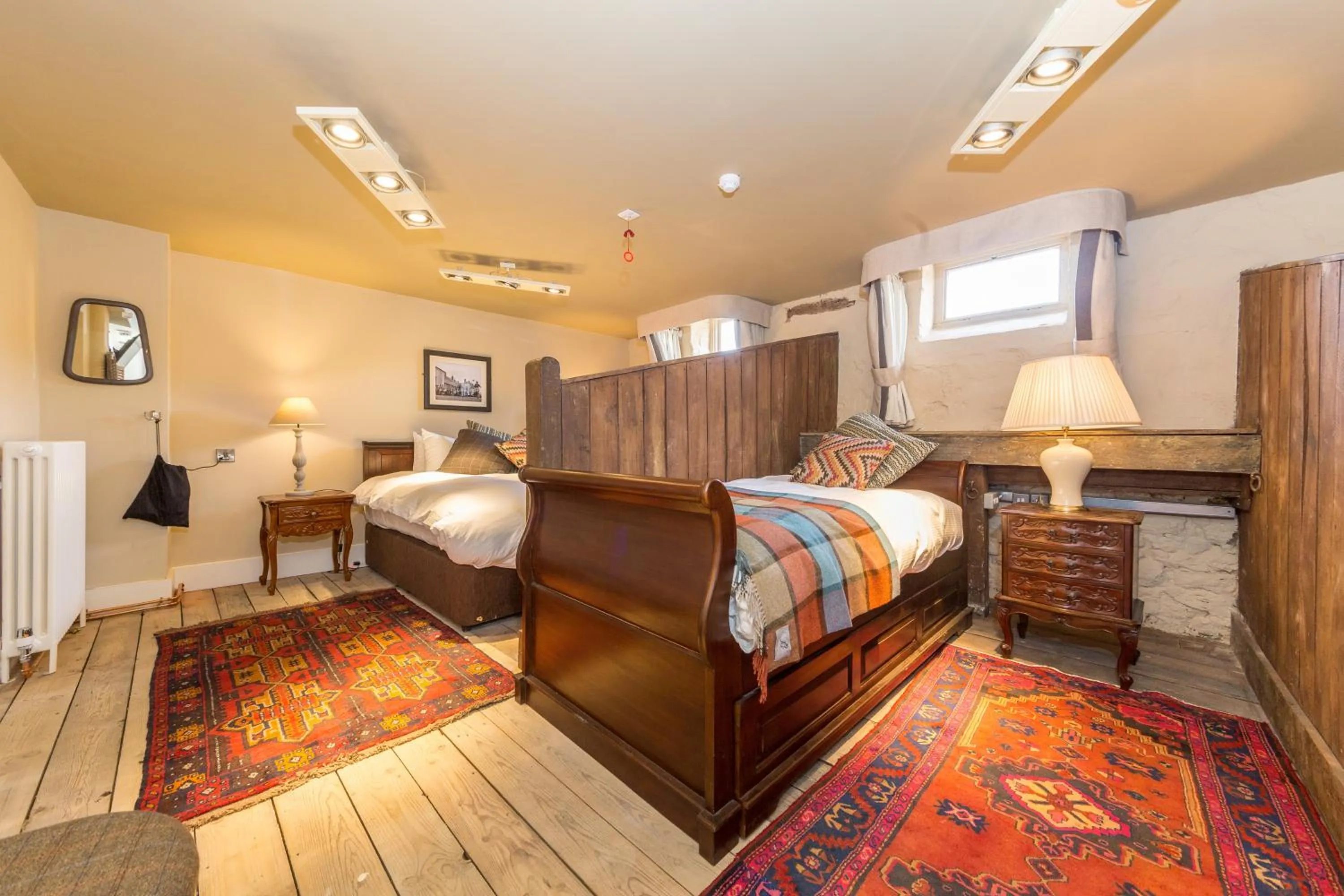 Bed in The Bull Hotel