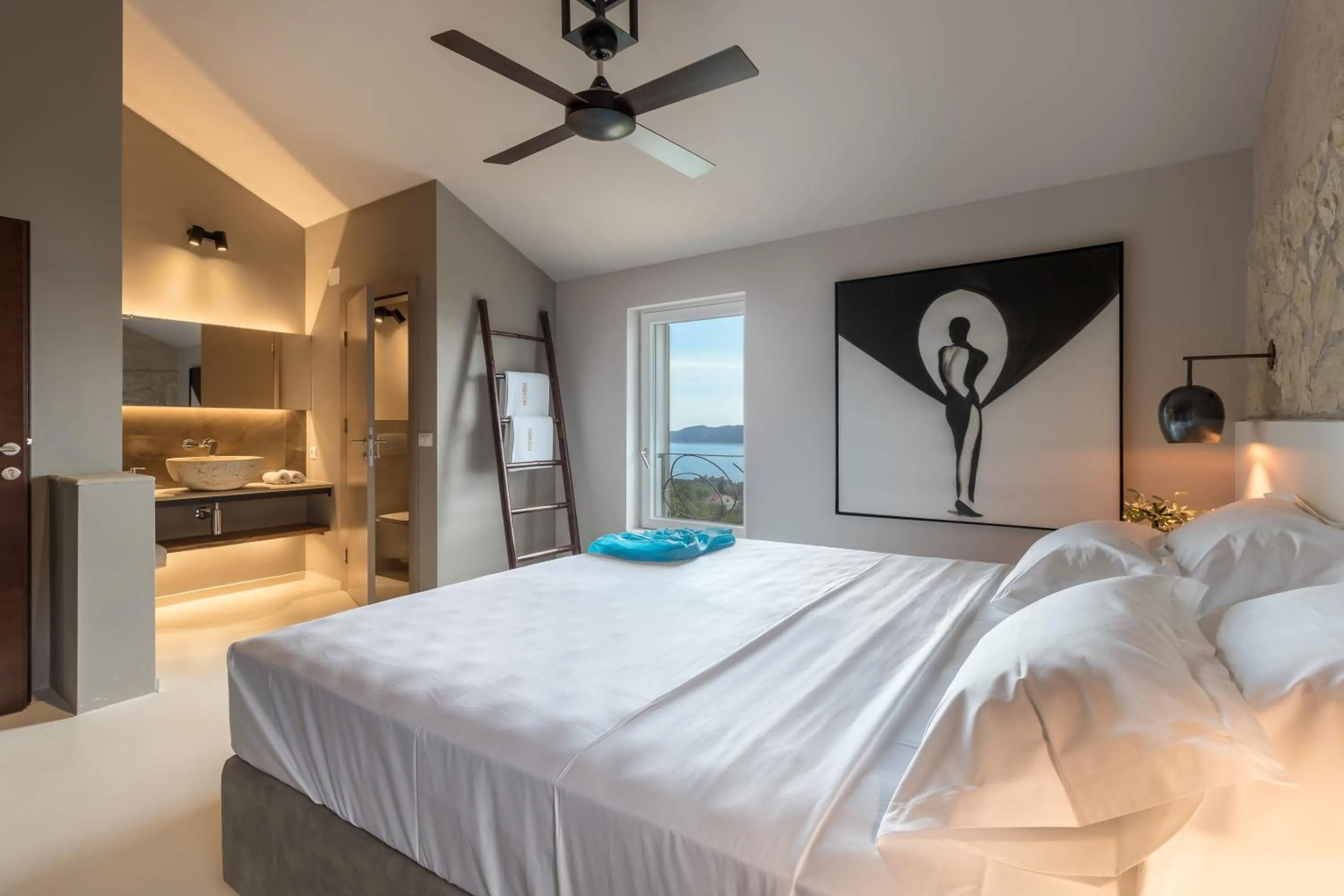 Bed in NINON Dubrovnik - Adults Only