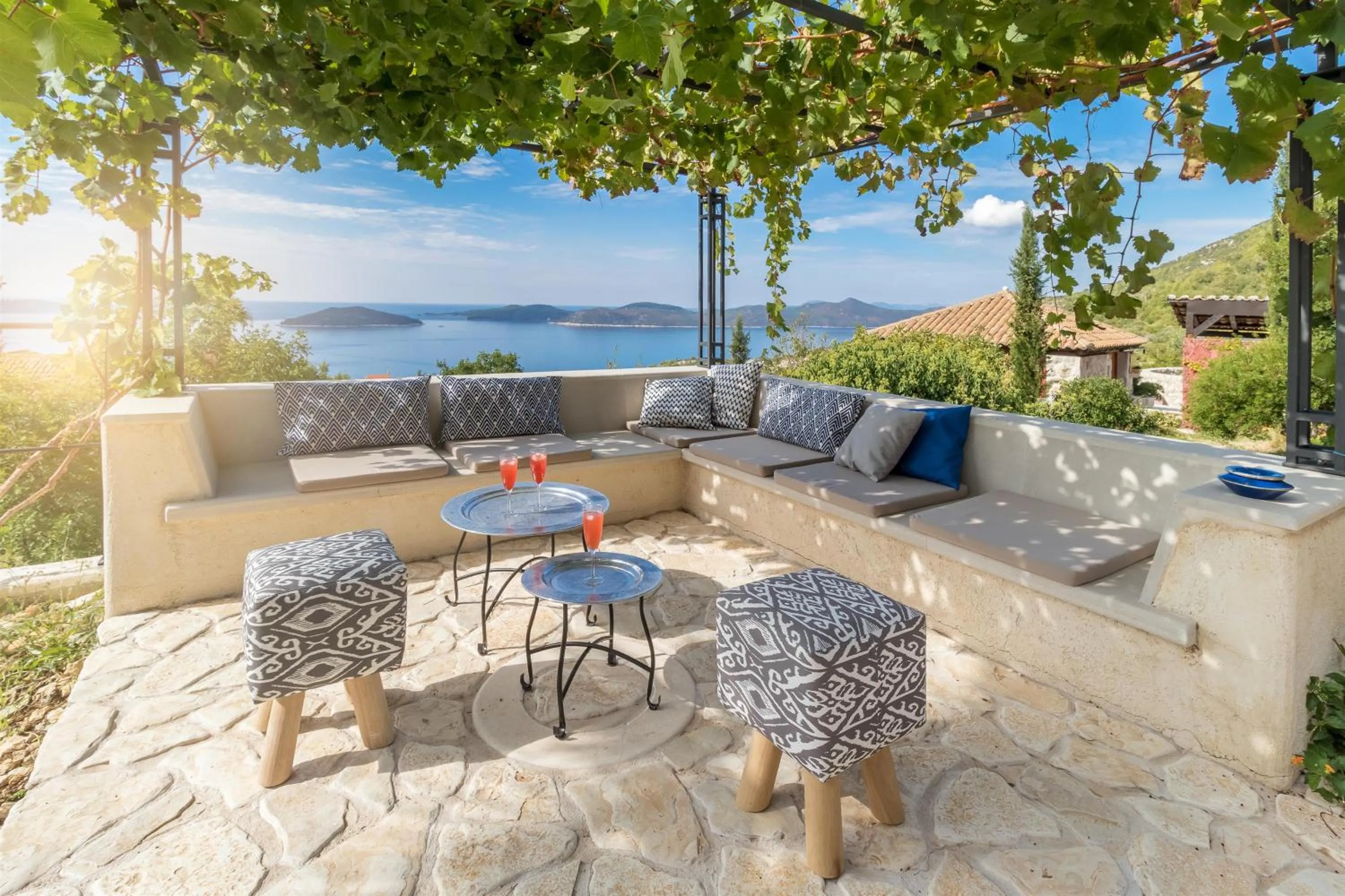 Balcony/Terrace in NINON Dubrovnik - Adults Only