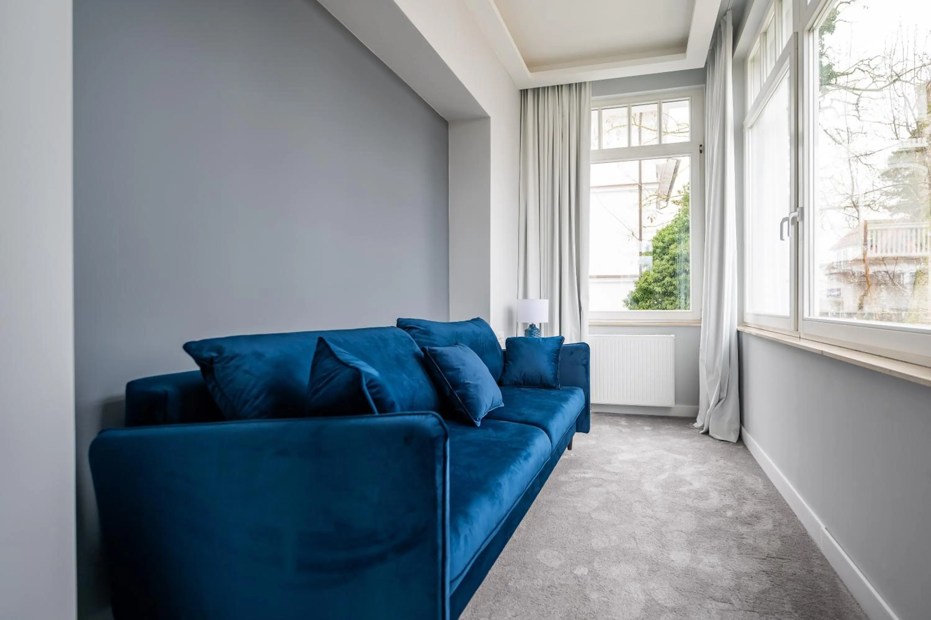 Seating area in Strandvilla Glückauf