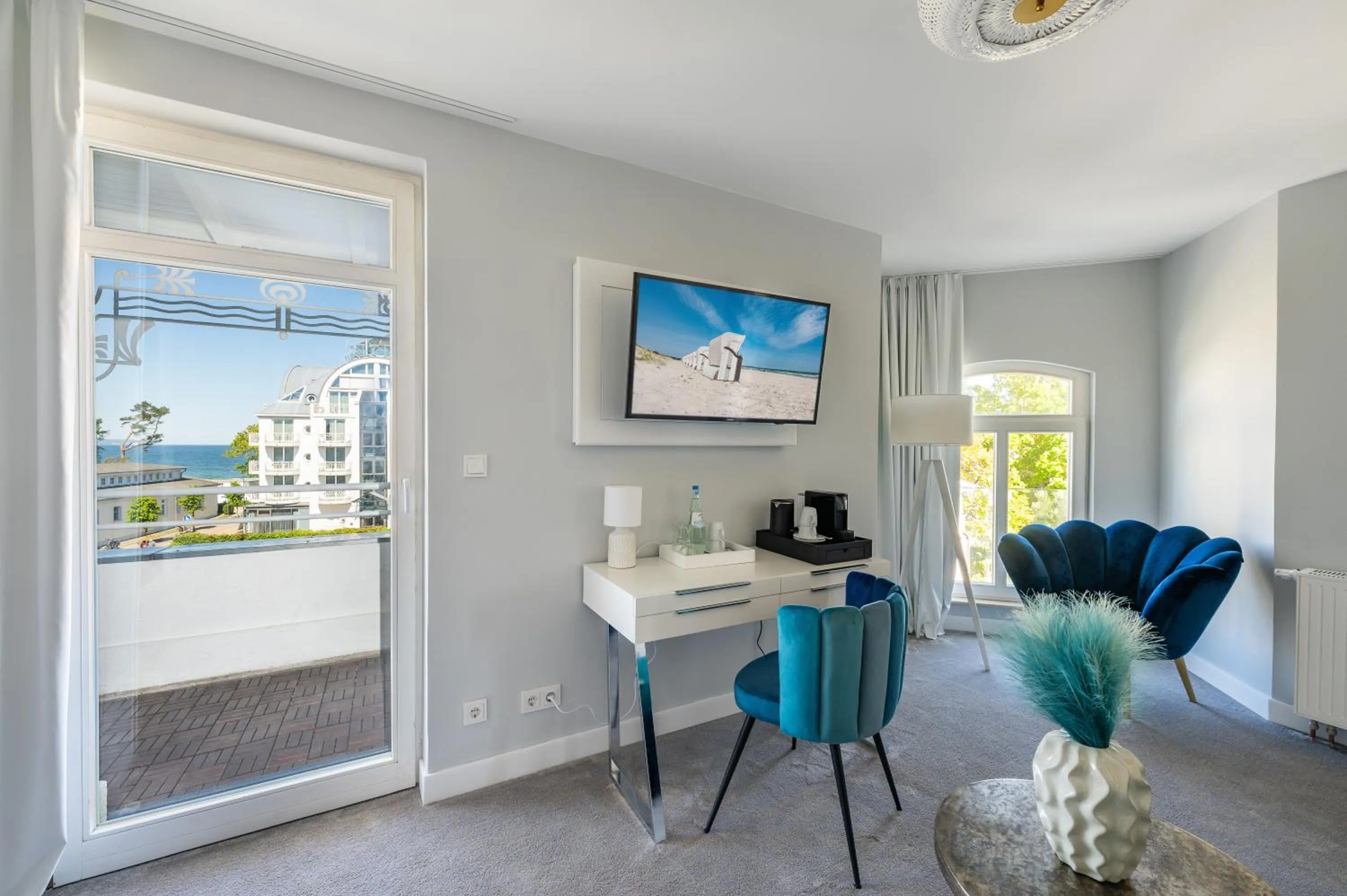 TV and multimedia in Strandvilla Glückauf