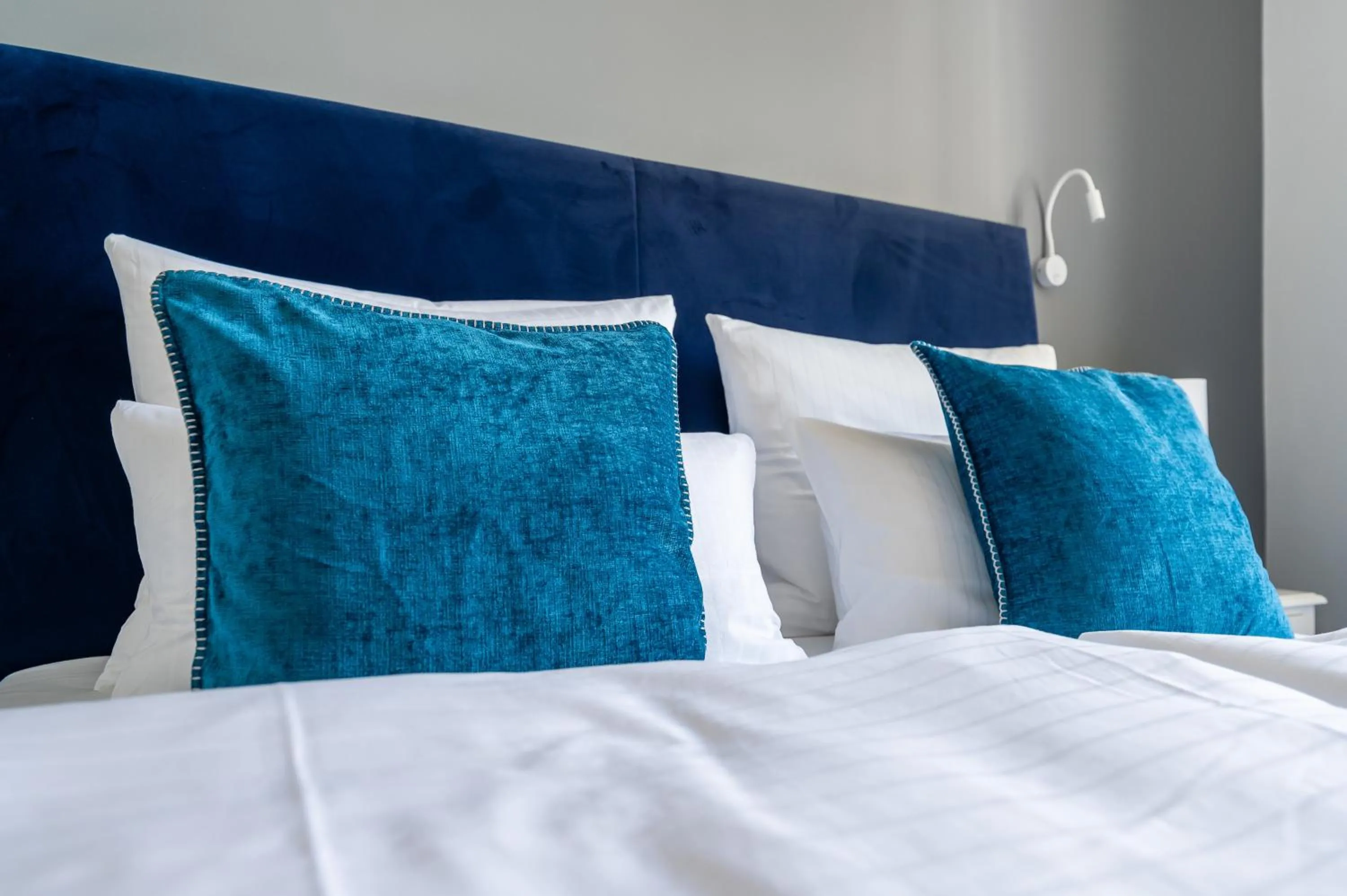 Bed in Strandvilla Glückauf