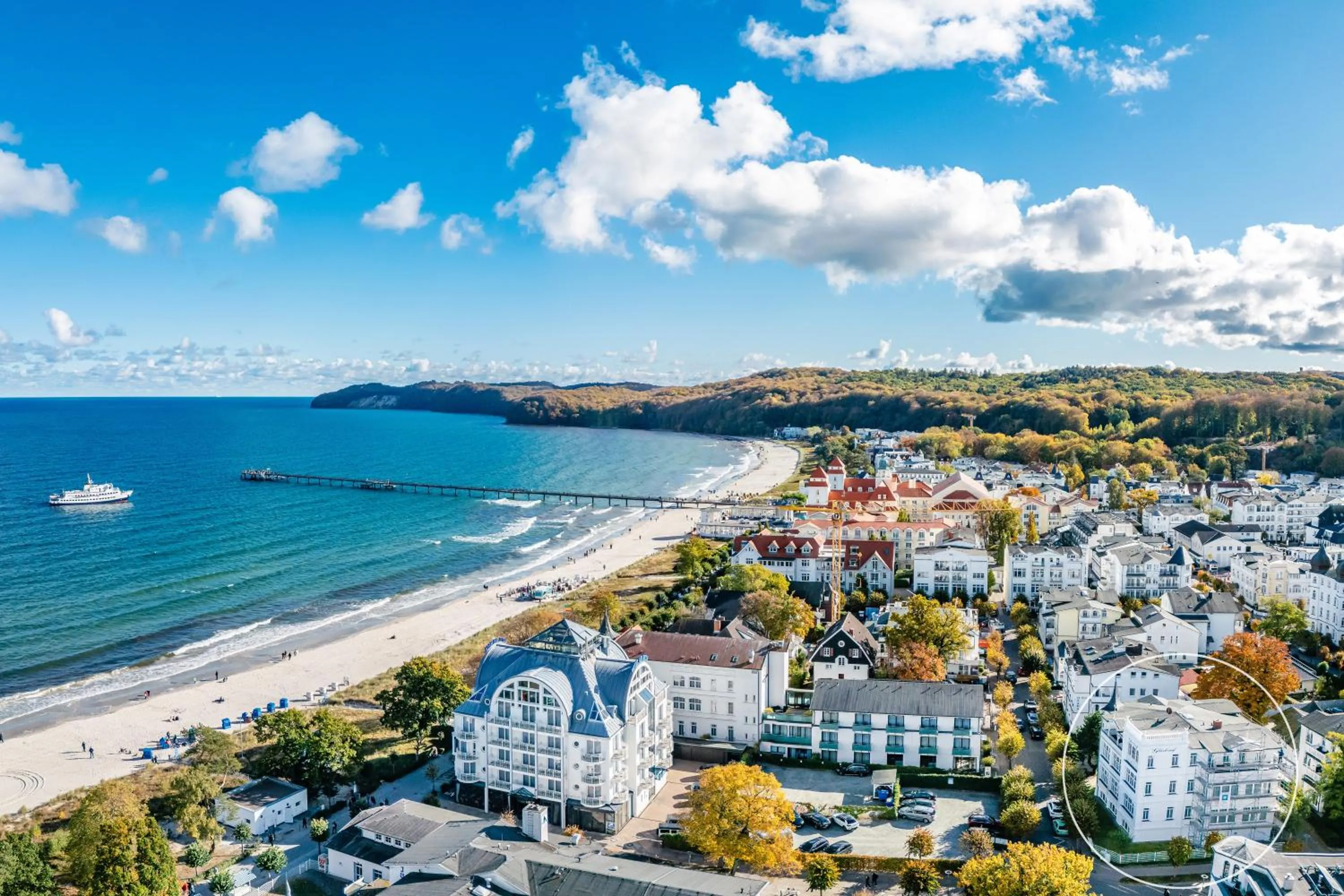 Property building in Strandvilla Glückauf