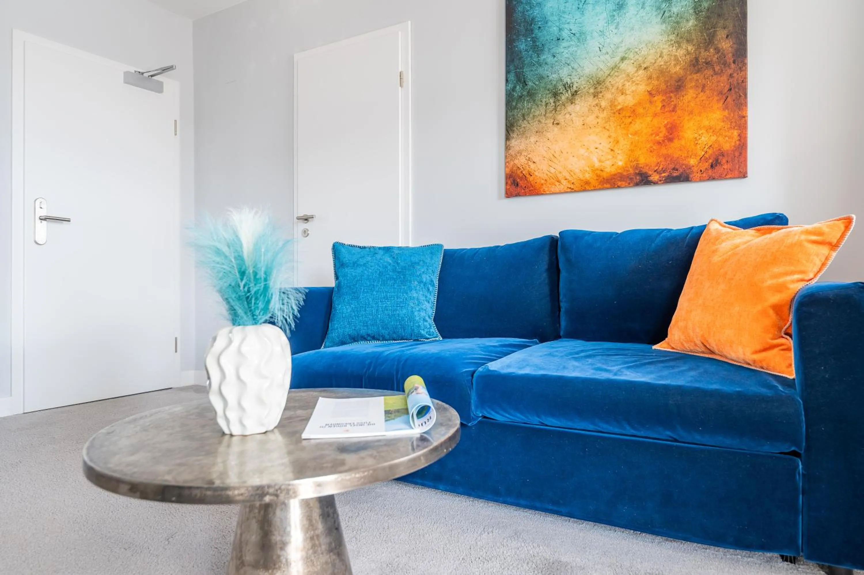 Living room in Strandvilla Glückauf