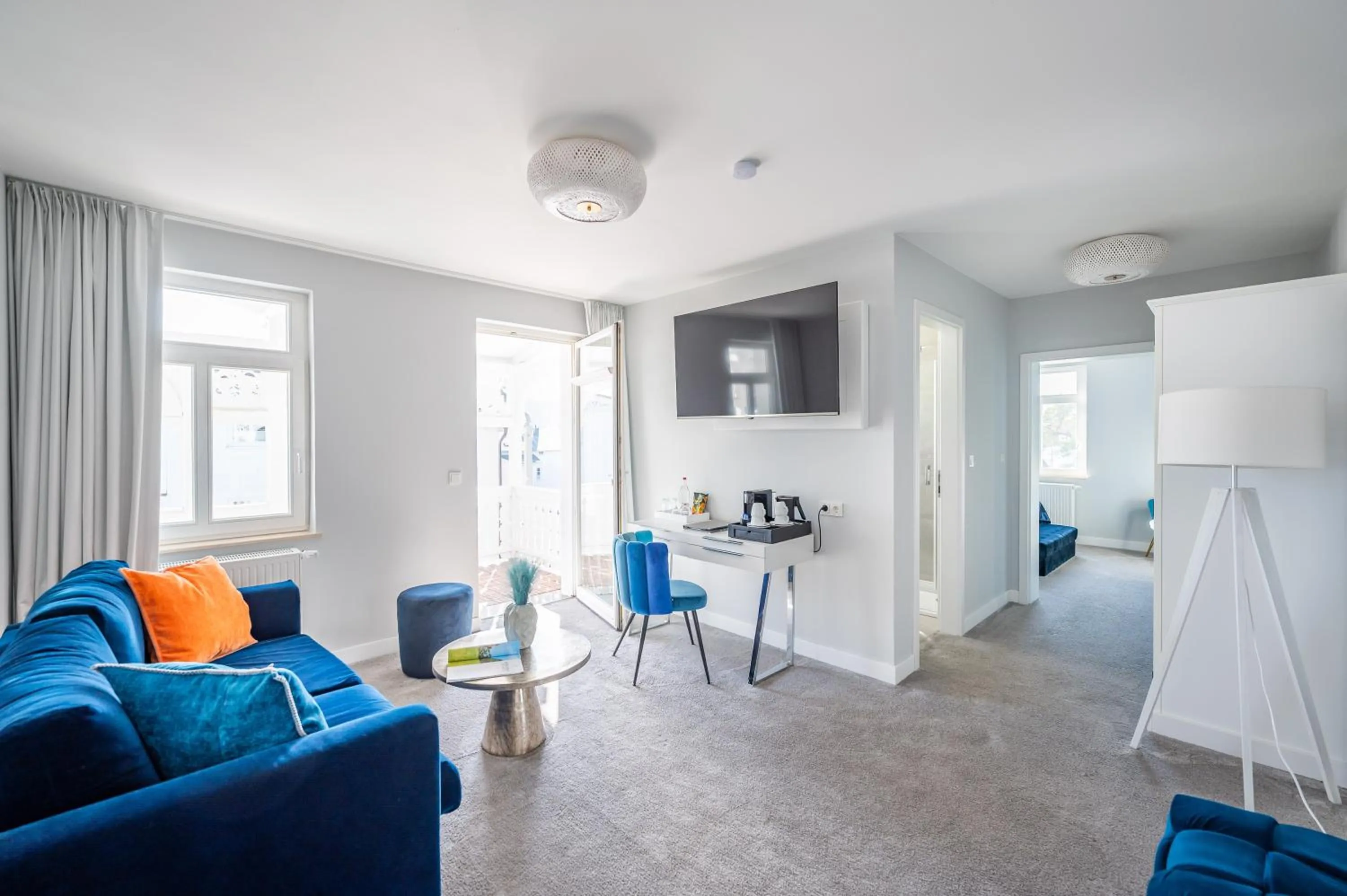 TV and multimedia in Strandvilla Glückauf