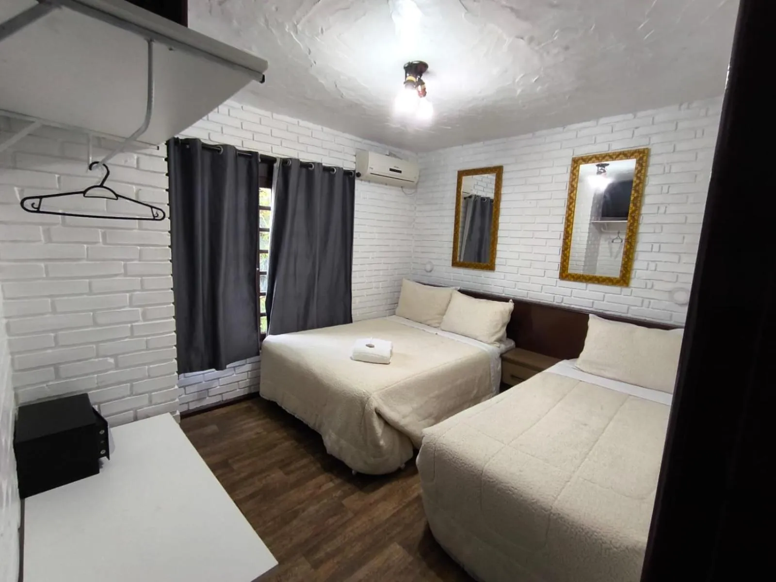 Bed in Pousada casa da Colina