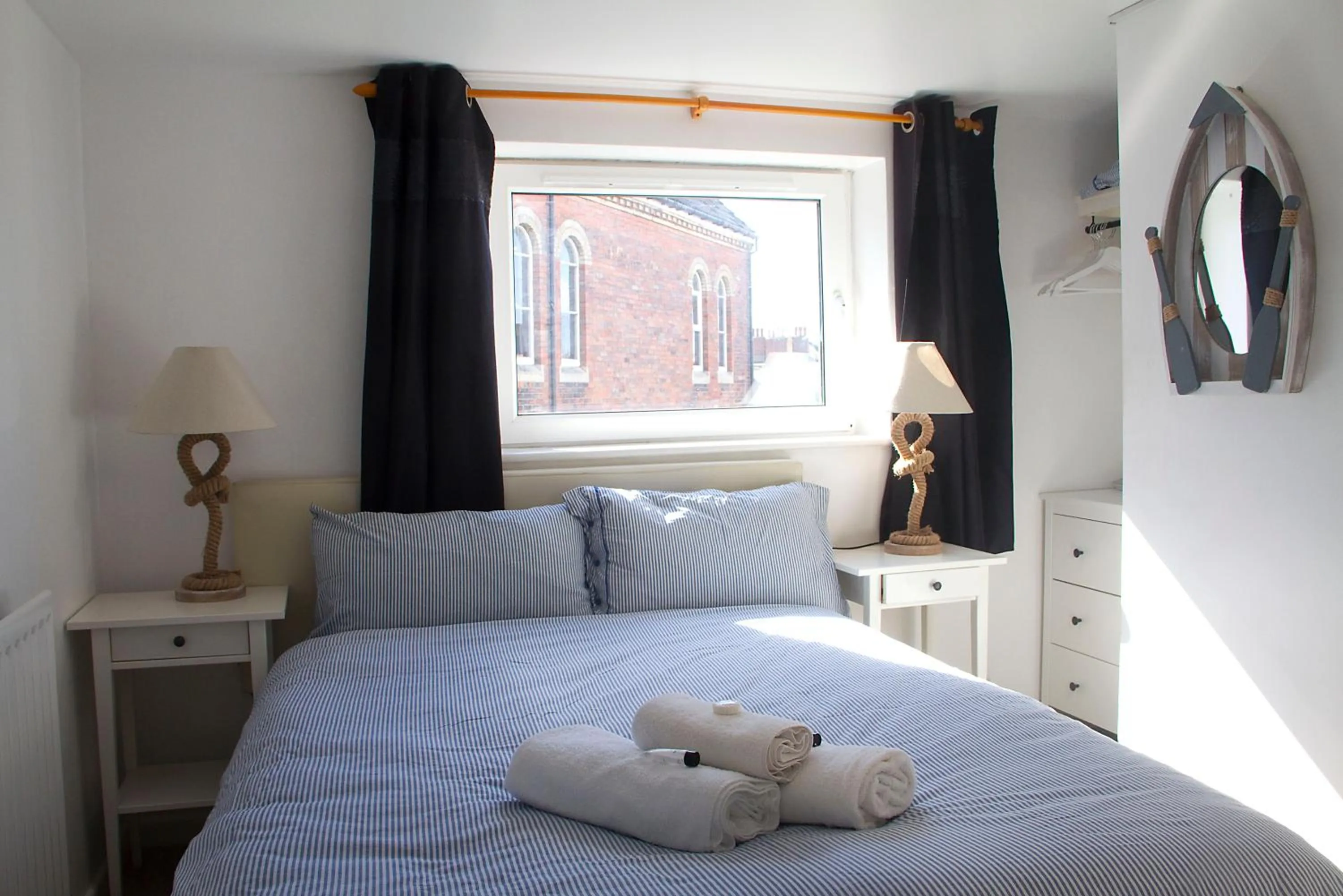 Bedroom, Bed in Timrick Lodge