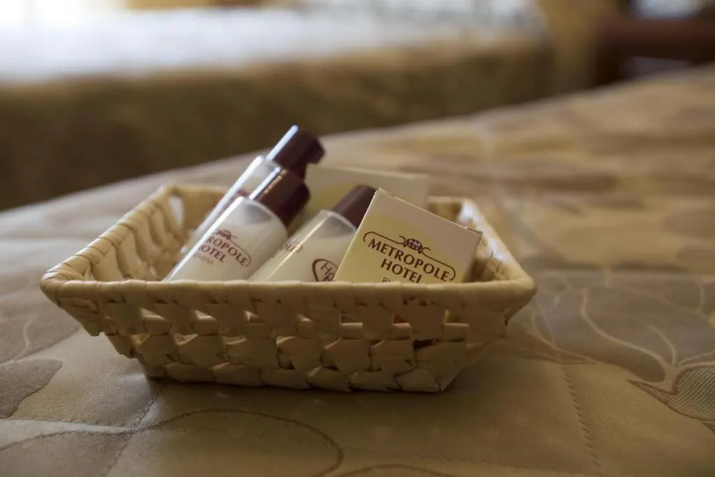 Decorative detail in Hotel Metropole