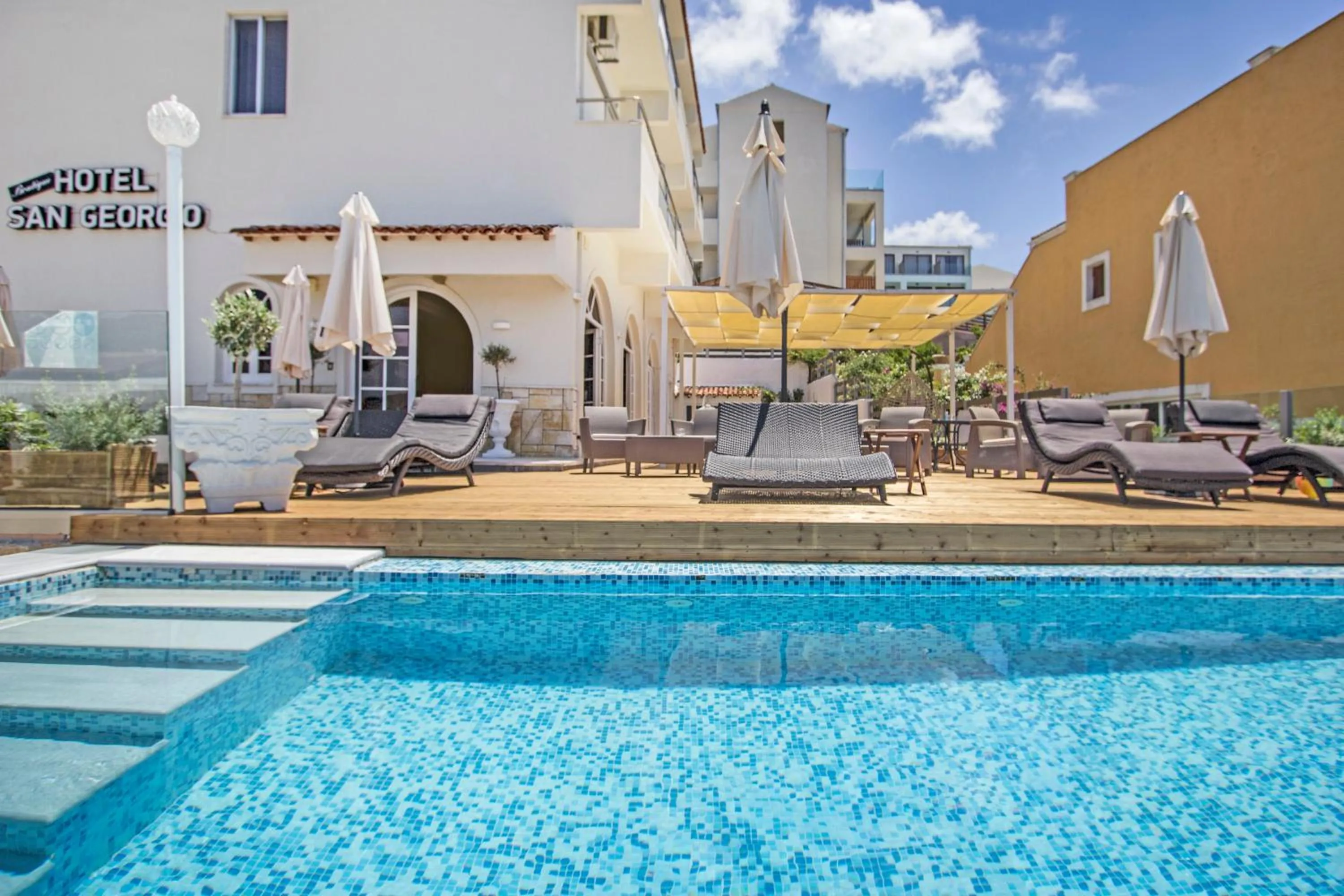 Swimming pool in San Georgio Hotel