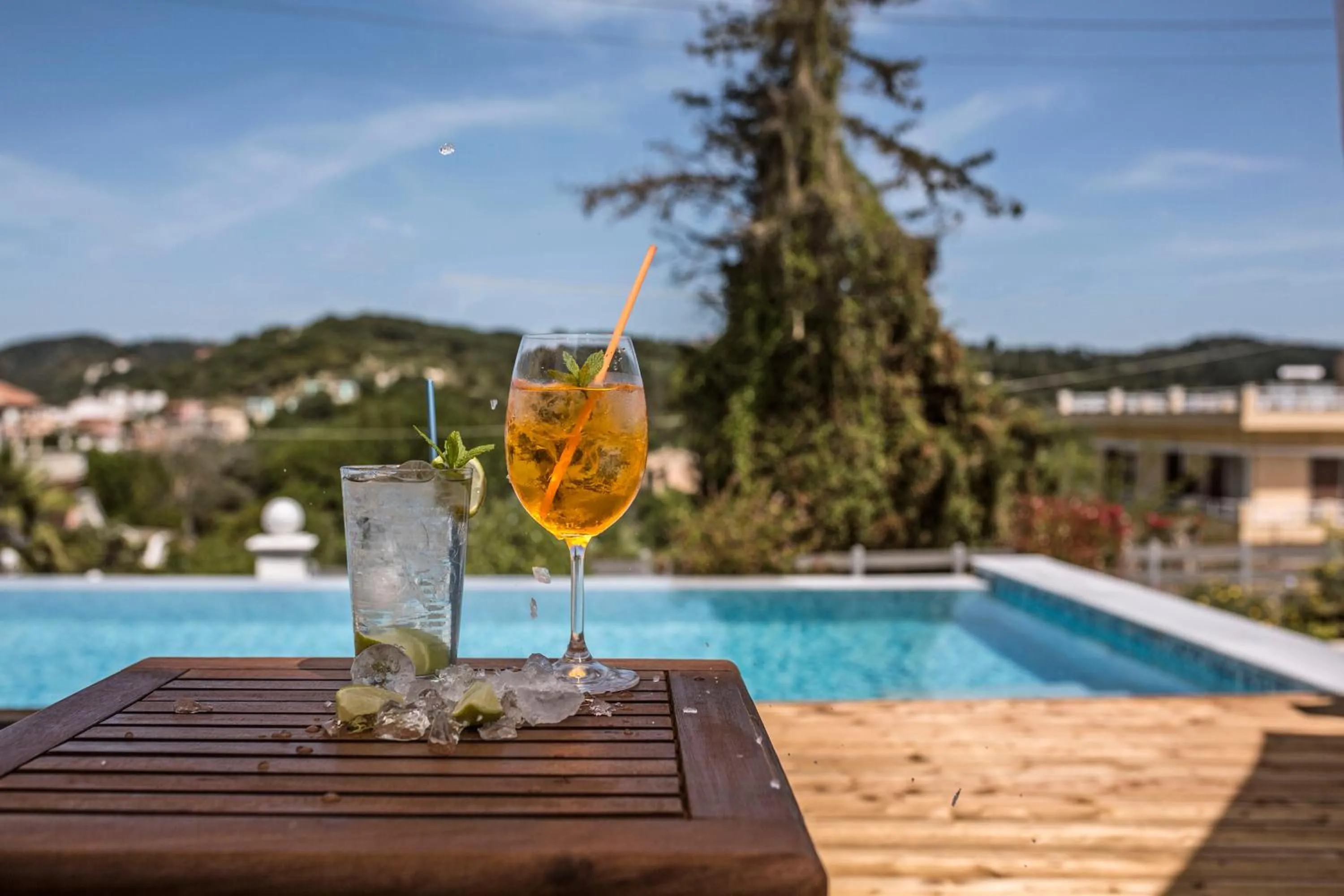 Food and drinks in San Georgio Hotel