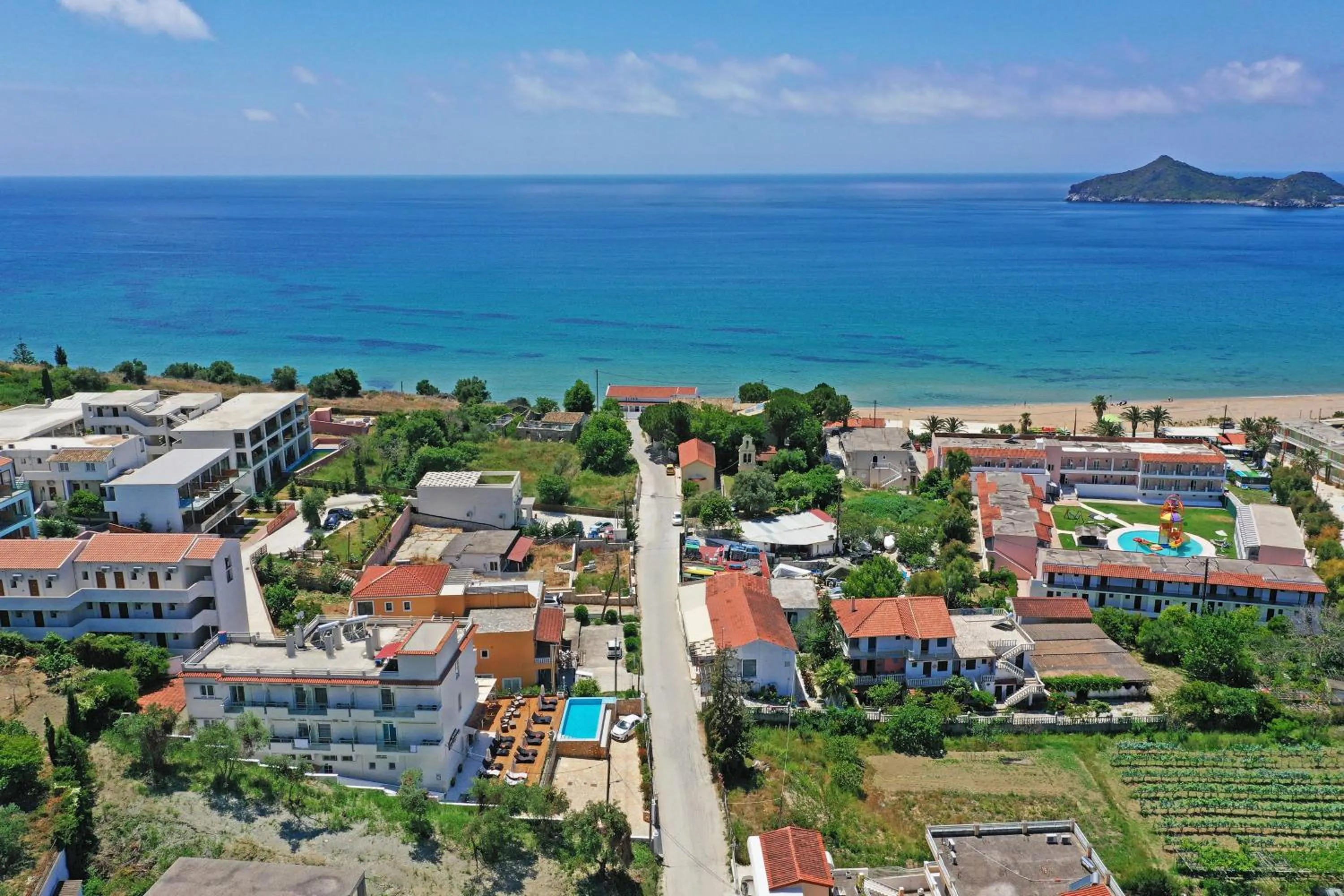 Bird's eye view in San Georgio Hotel