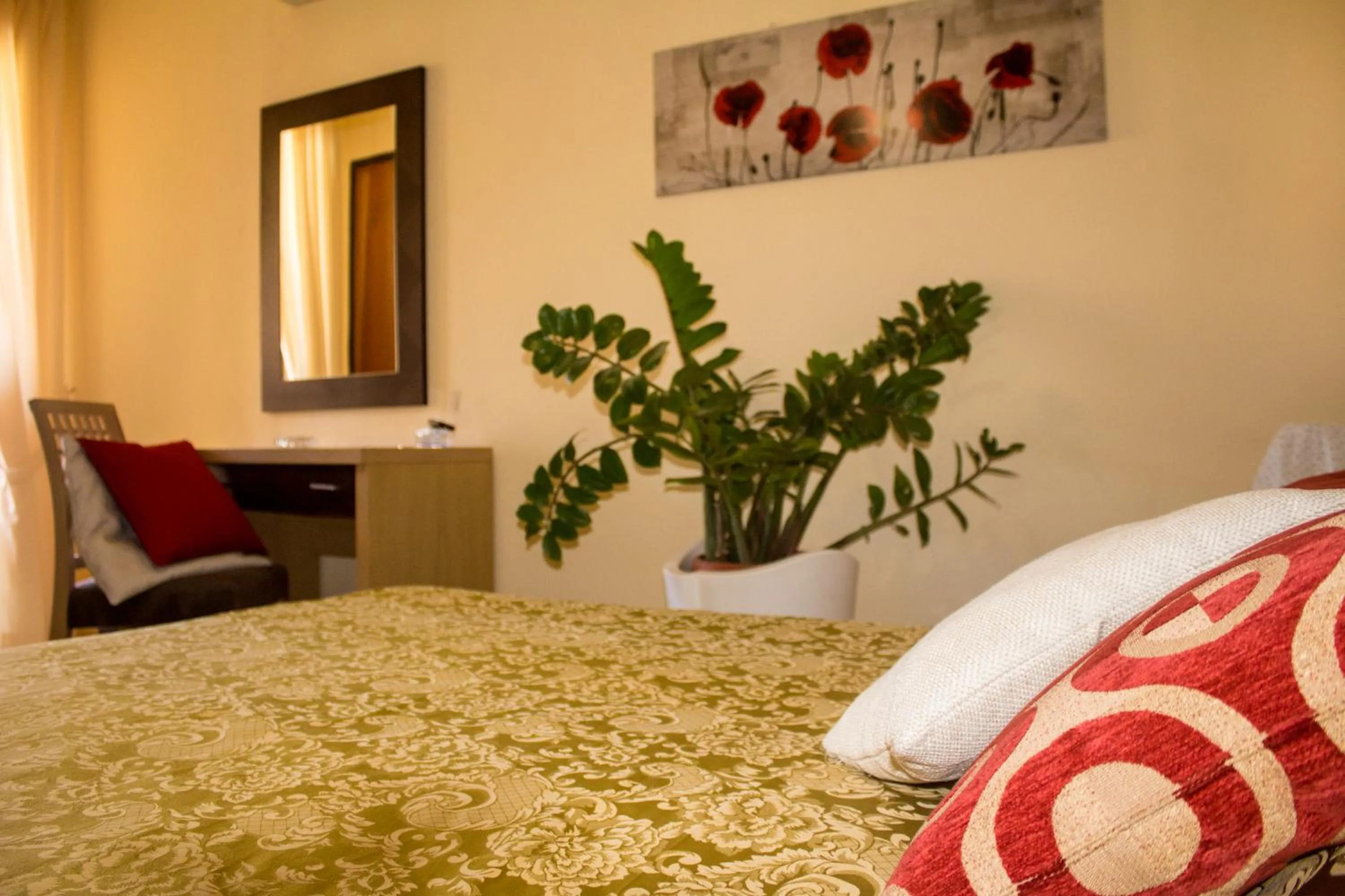 Bed in Hotel Grotticelle