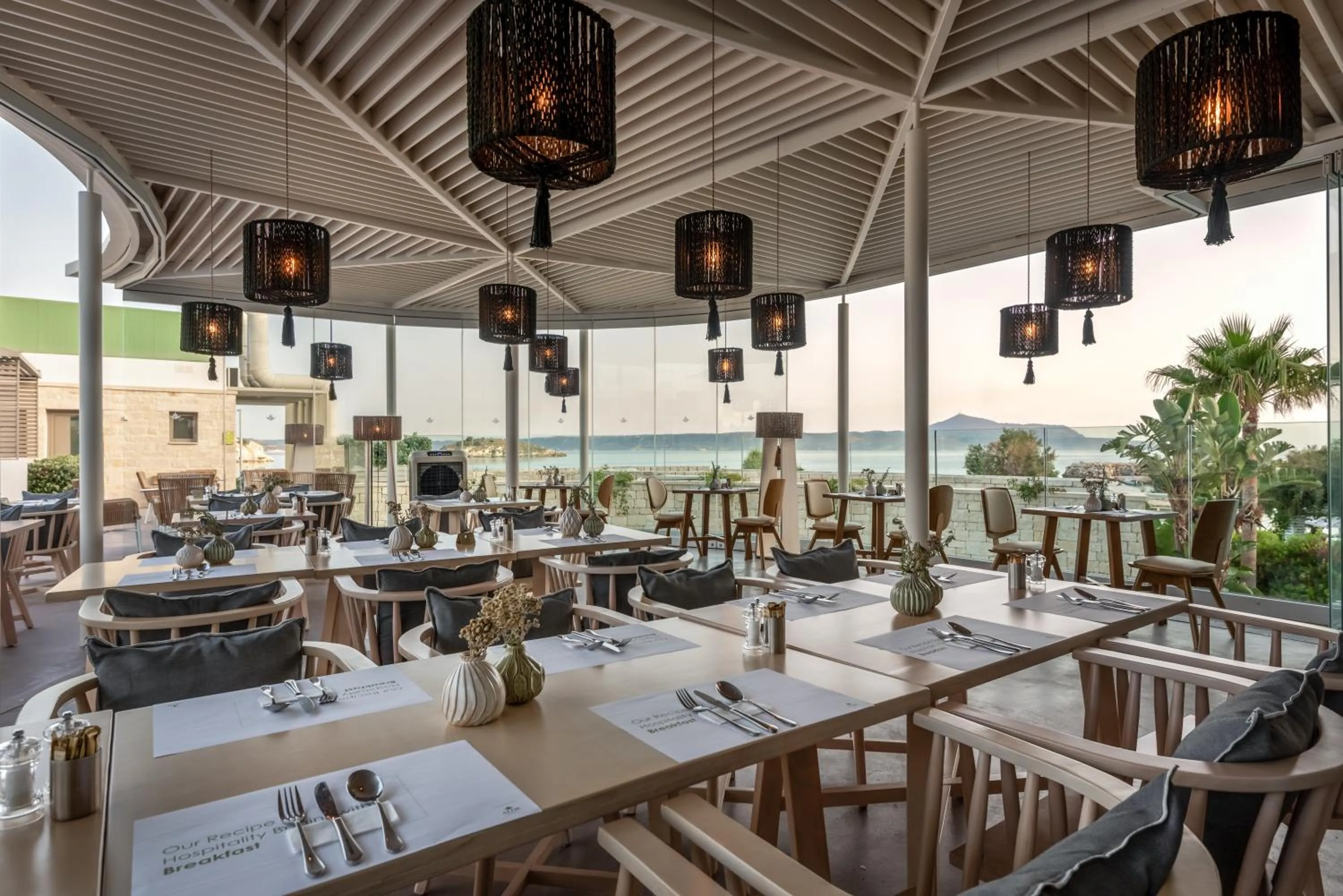 Restaurant/places to eat in Aloe Boutique Hotel & Suites - adults only