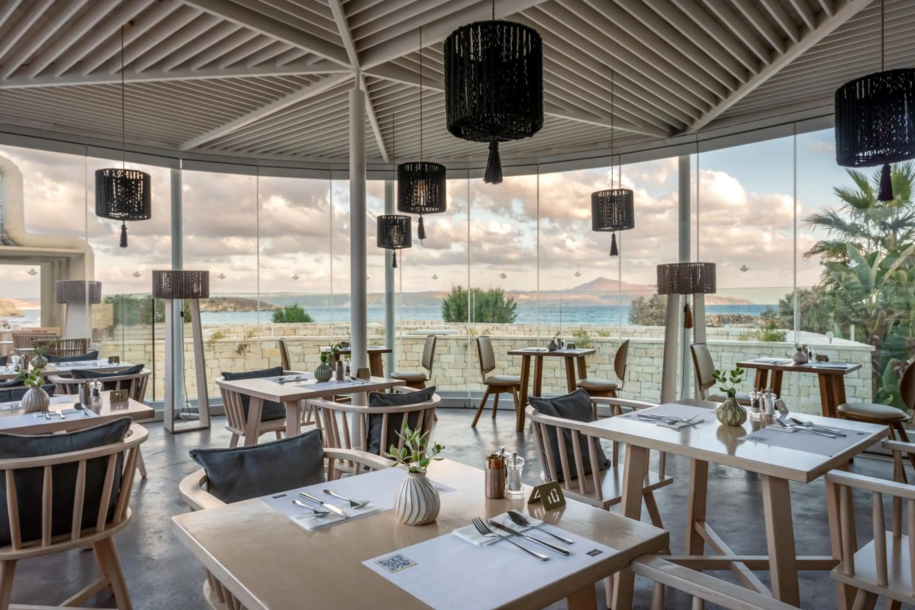 Restaurant/places to eat in Aloe Boutique Hotel & Suites - adults only