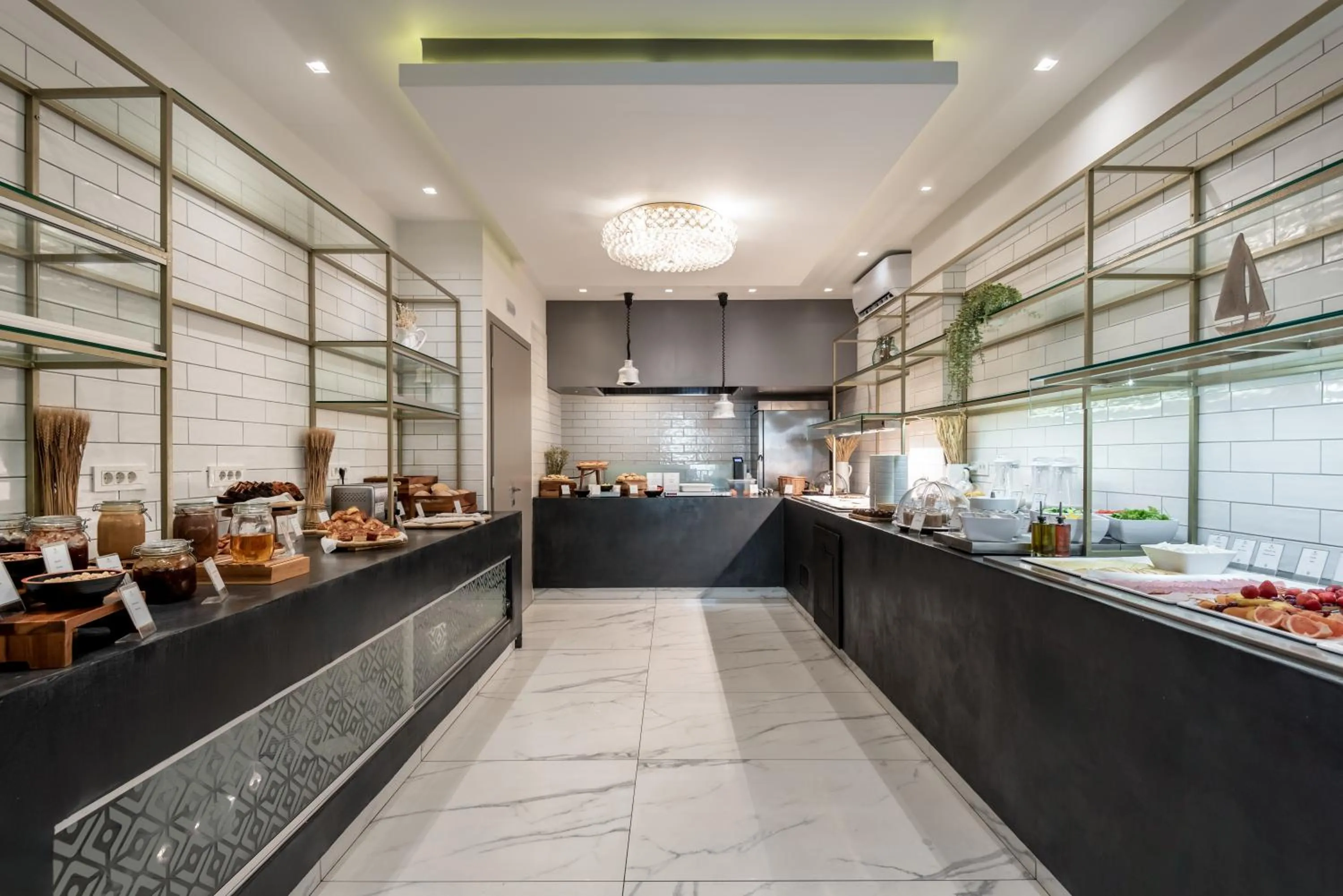 Buffet breakfast in Aloe Boutique Hotel & Suites - adults only