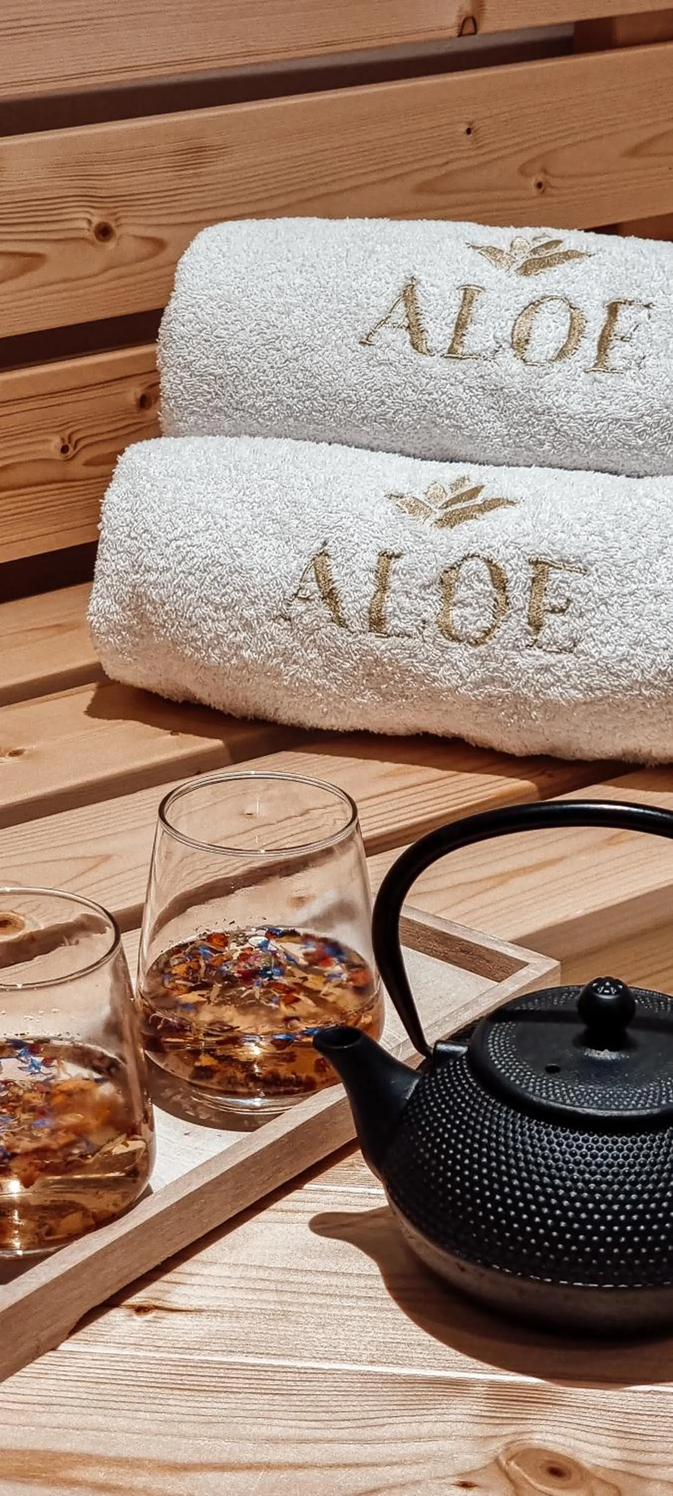 Sauna in Aloe Boutique Hotel & Suites - adults only