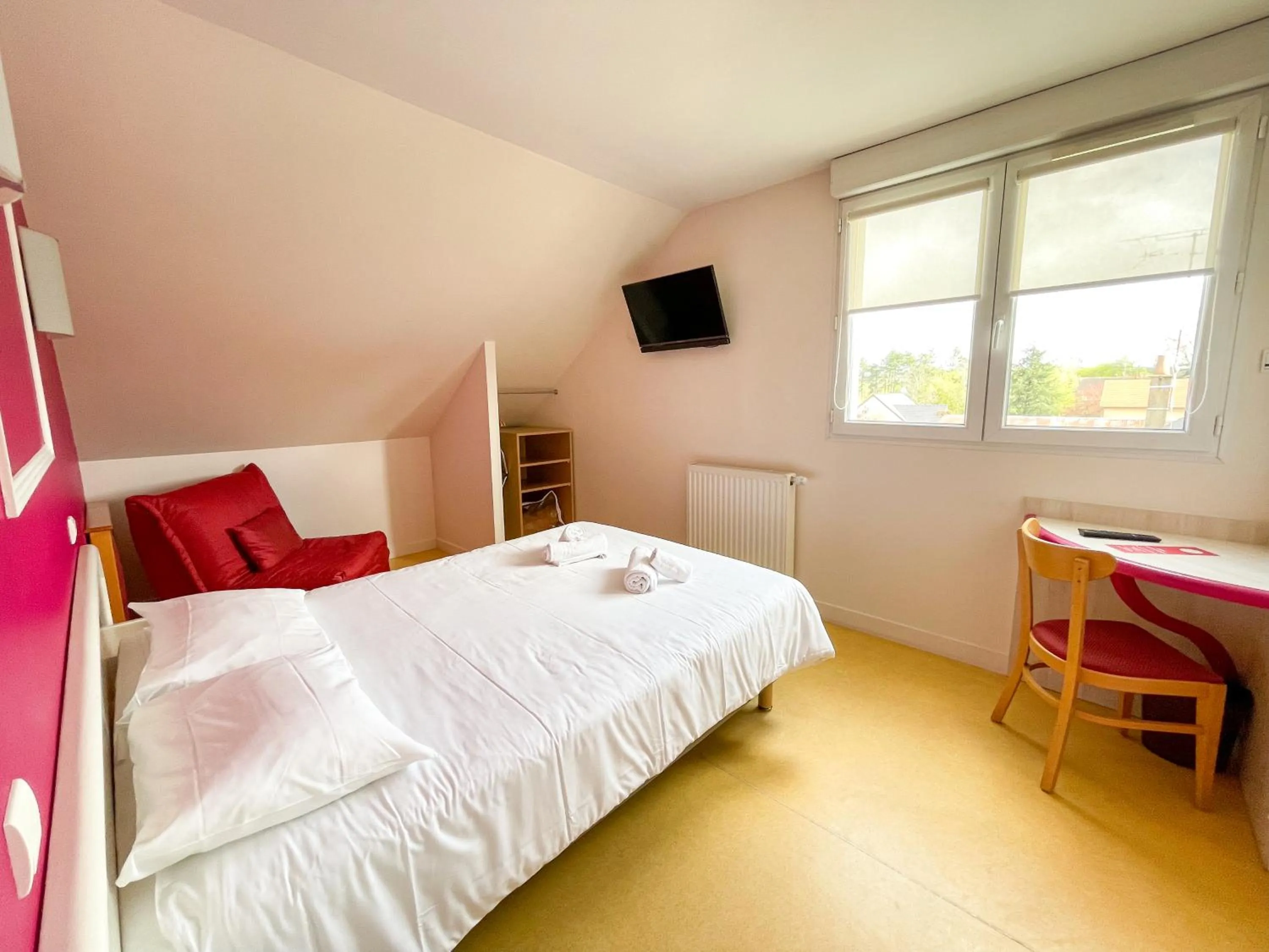 Bed in Relais Touraine Sologne