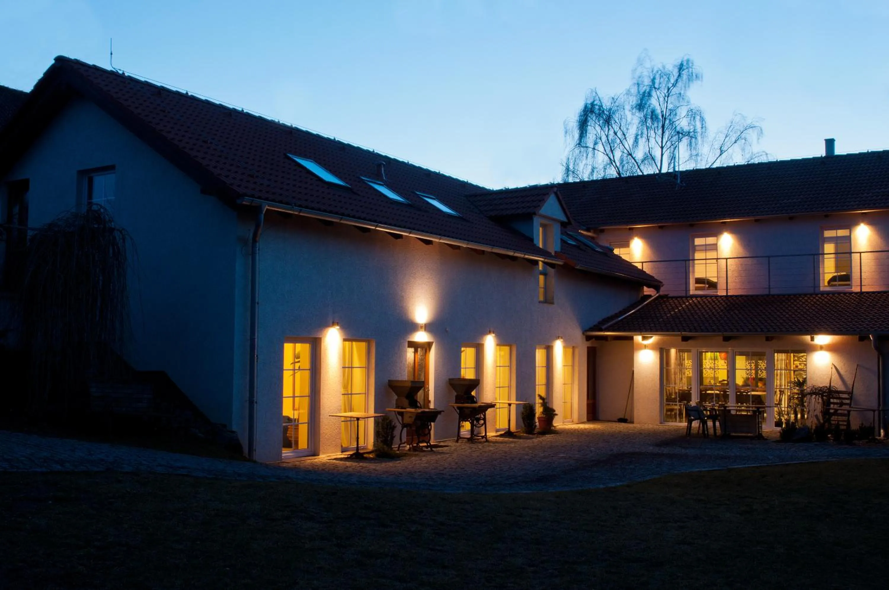 Garden in Alt pension