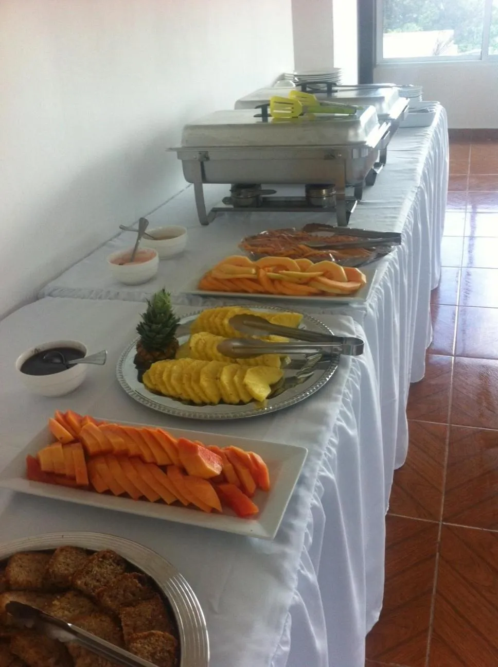 Continental breakfast in Figaro Hotel Samana