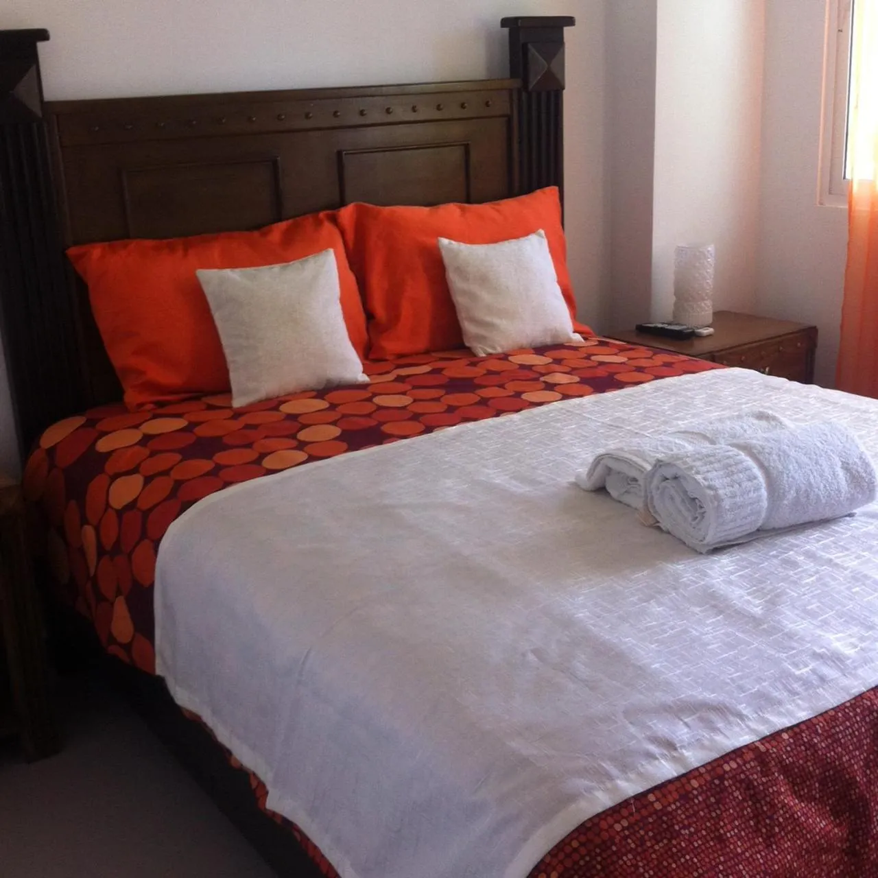 Bed in Figaro Hotel Samana