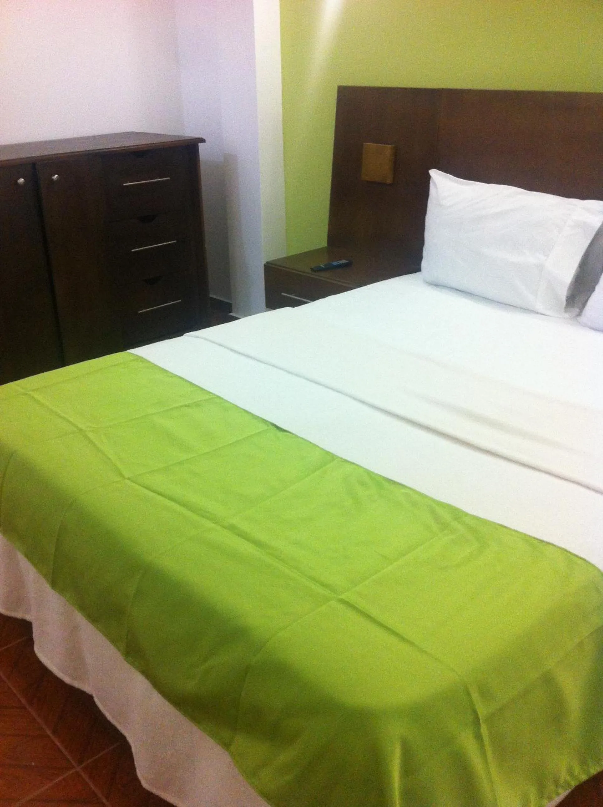 Bed in Figaro Hotel Samana