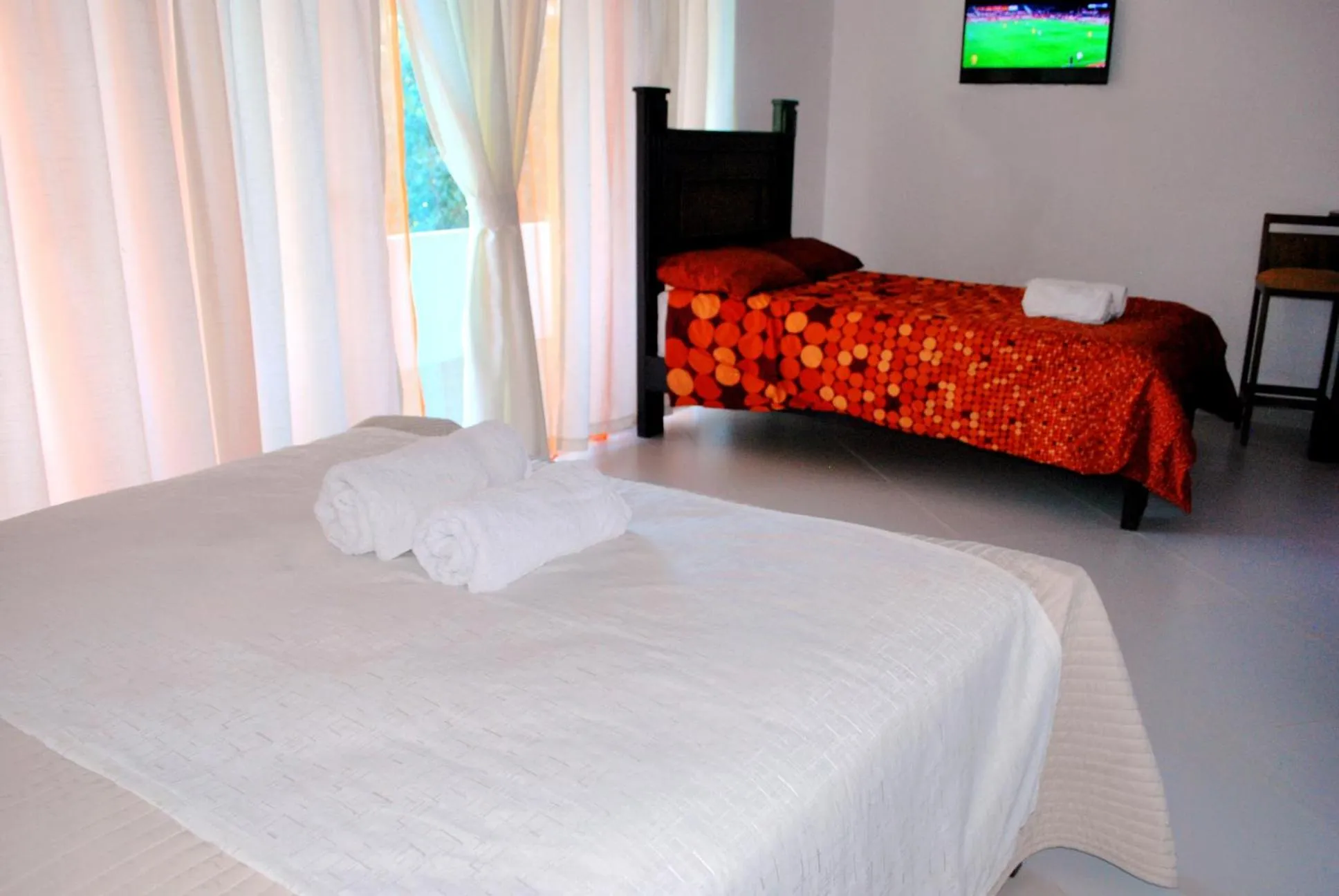 Decorative detail, Bed in Figaro Hotel Samana