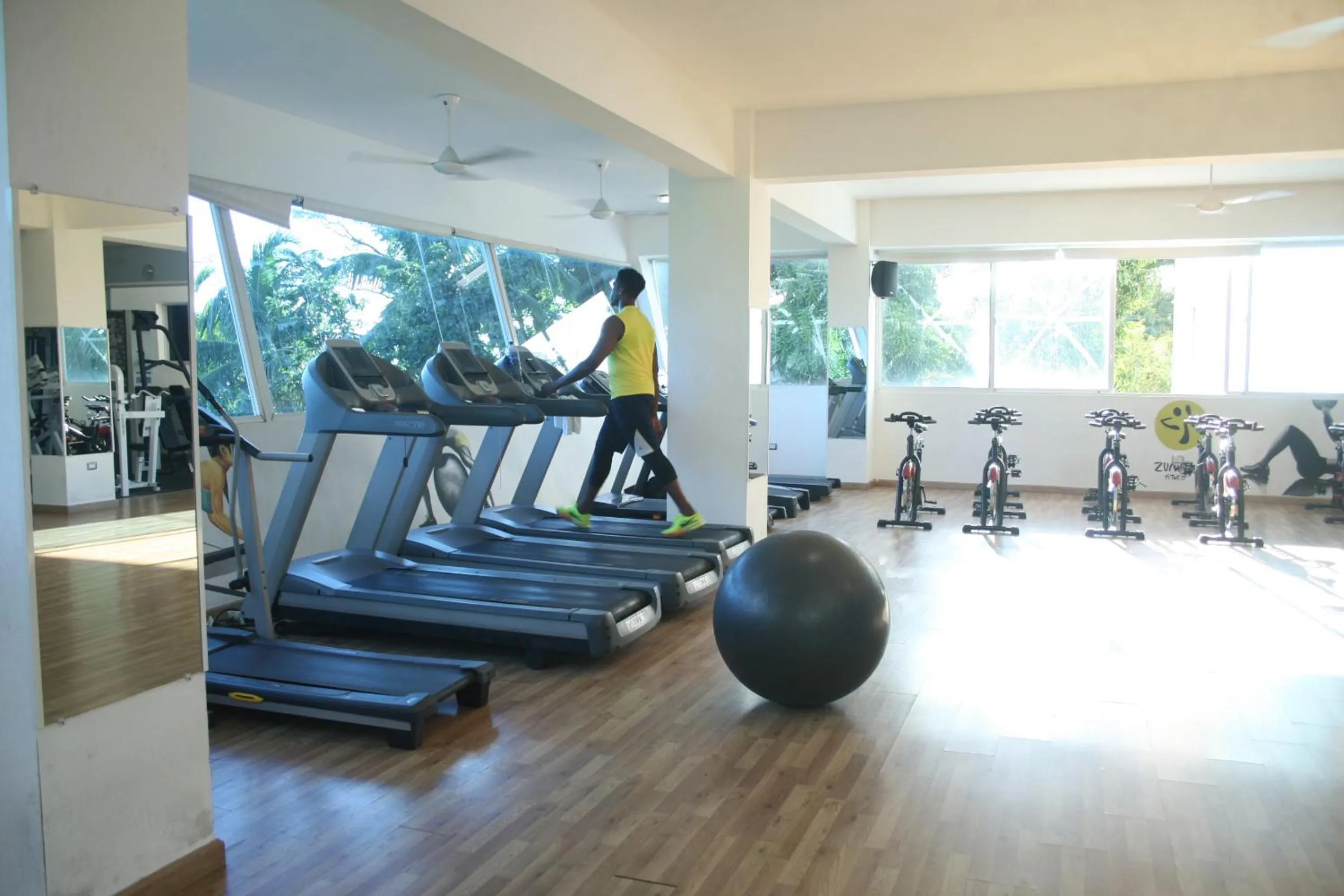 Fitness centre/facilities in Figaro Hotel Samana