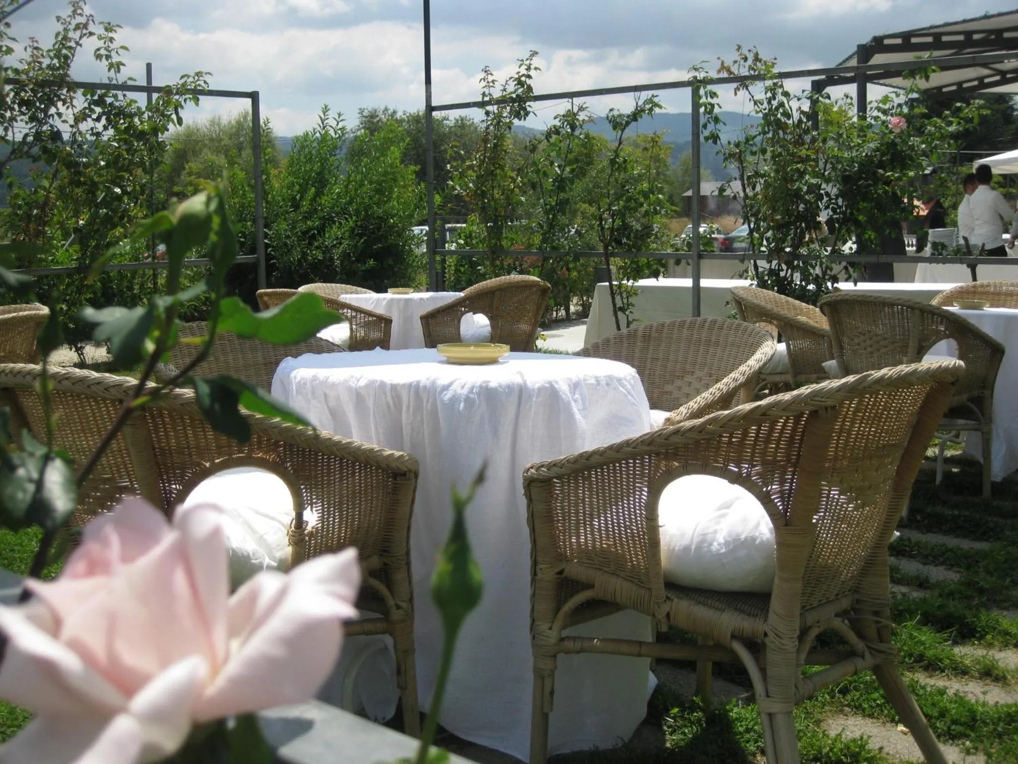 Garden view in San Lorenzo Si Alberga