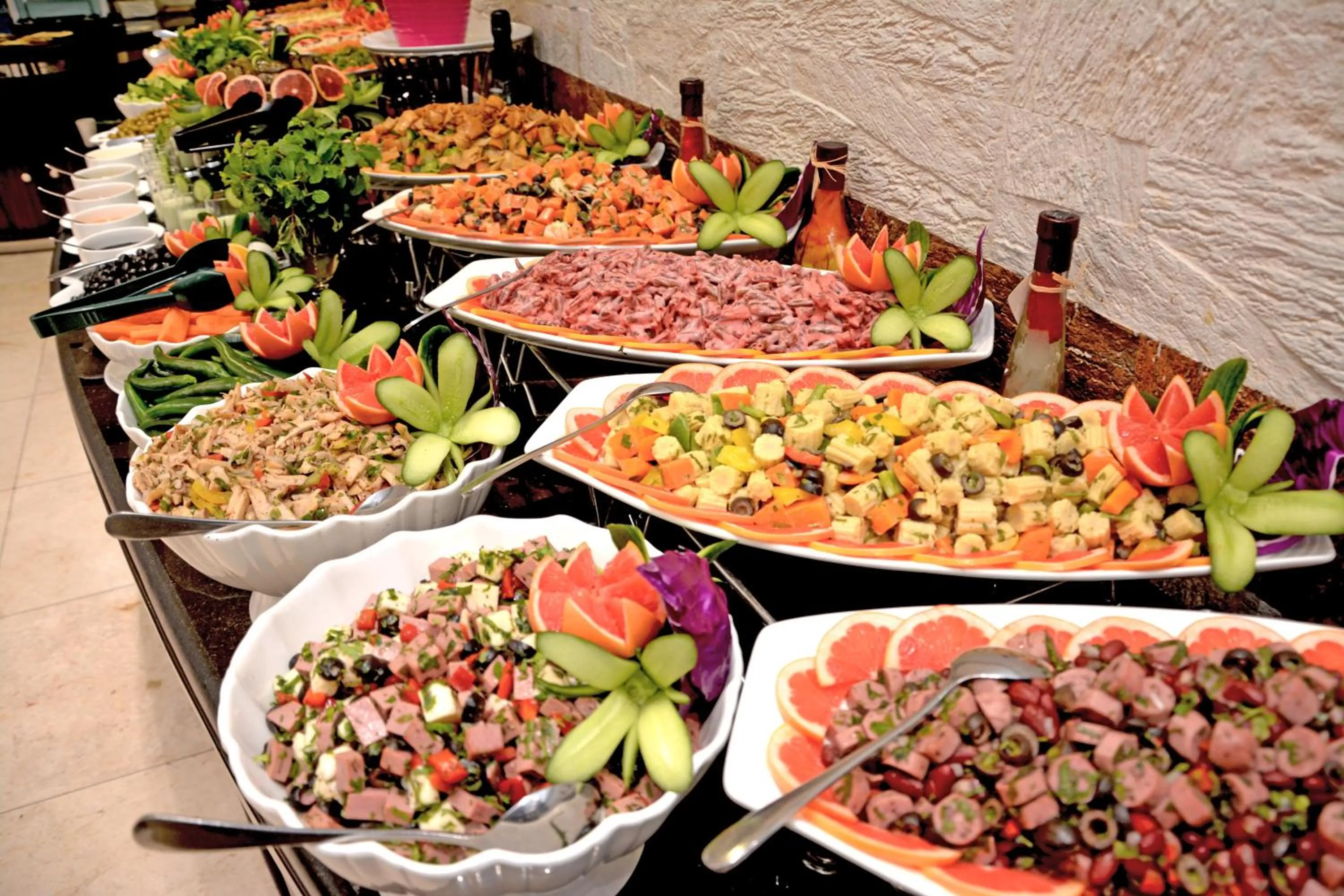 Breakfast in Golden Bujari AlUlaya Hotel