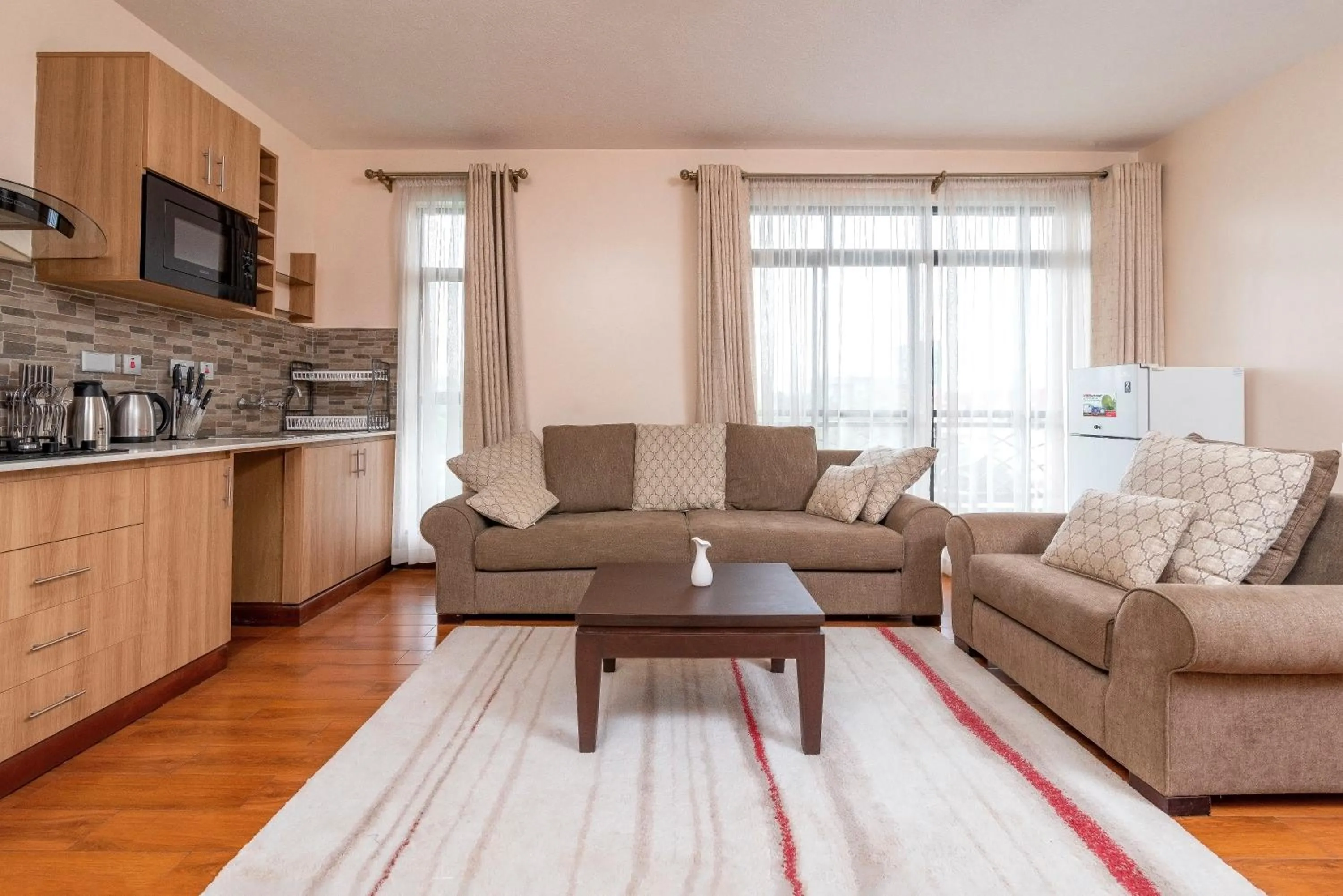 Living room in Highlands Suites Hotel Apartments