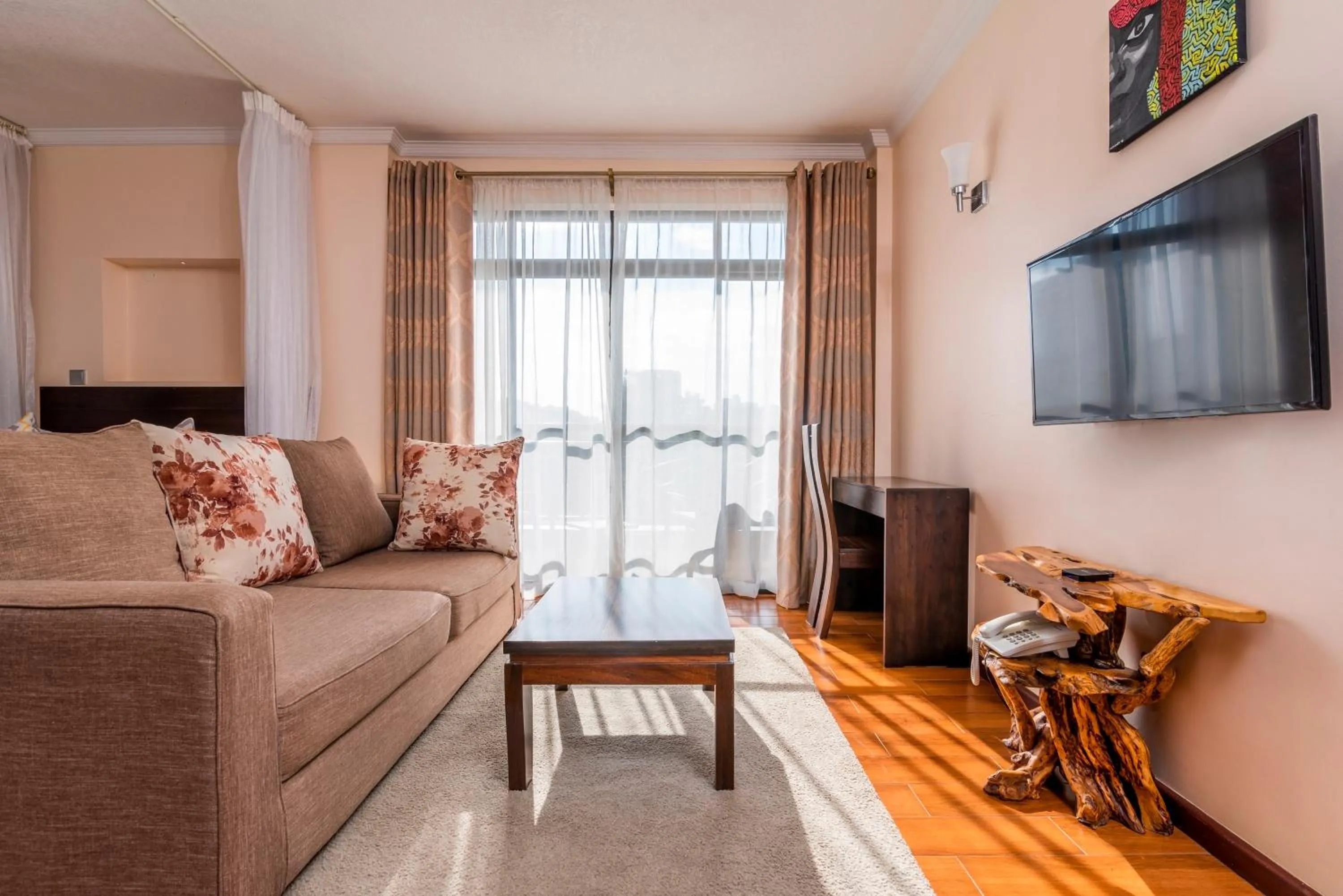 Living room in Highlands Suites Hotel Apartments