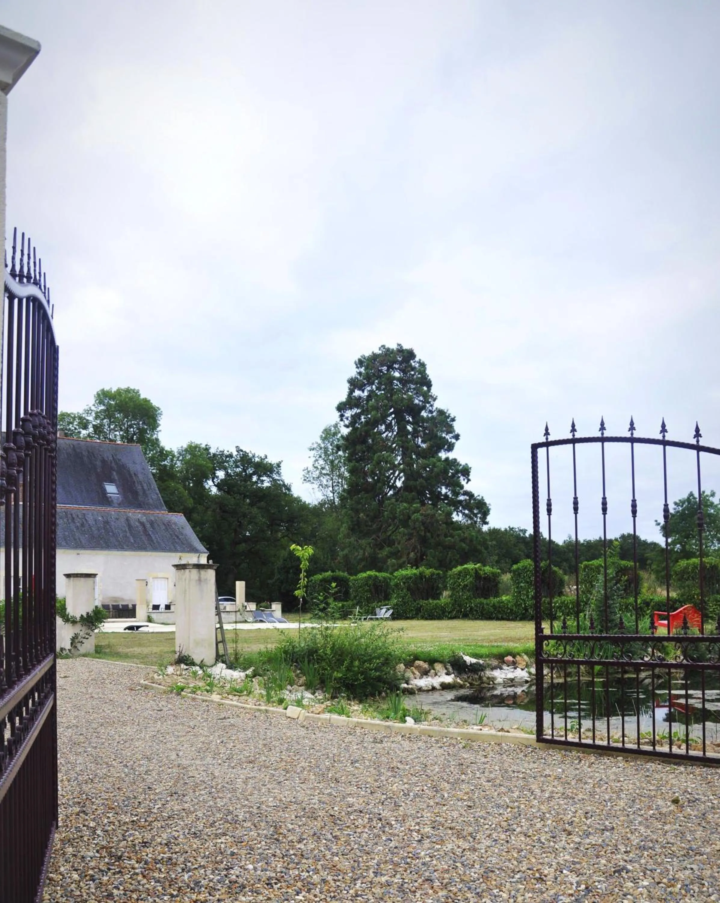 Garden in Manoir la Rumillette