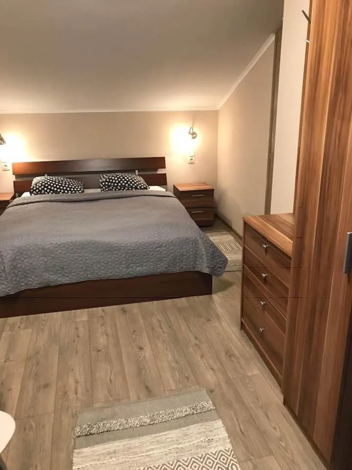 Bedroom, Bed in Halász Airport Panzio