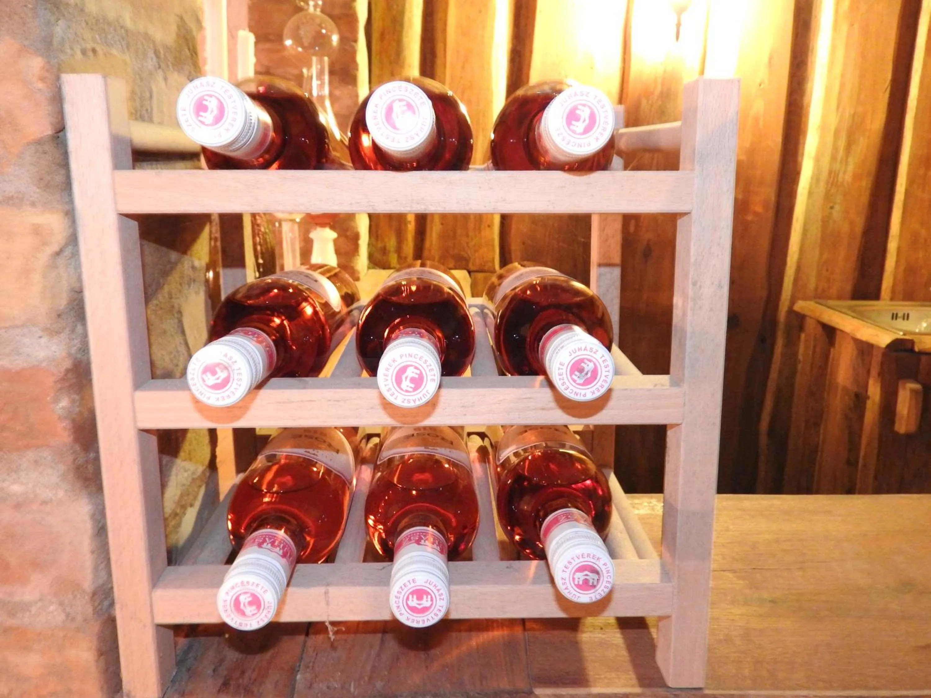 Alcoholic drinks in Halász Airport Panzio