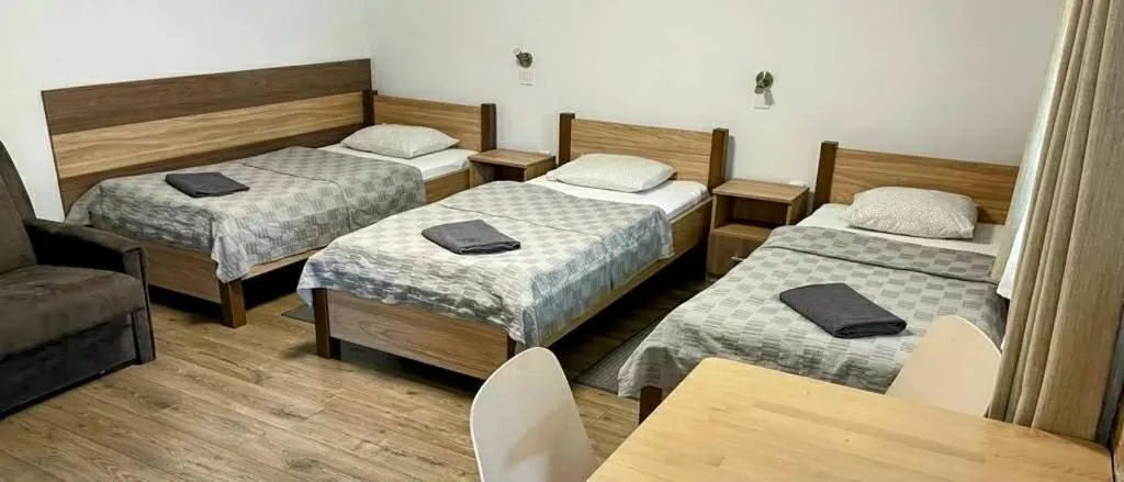 Bed in Halász Airport Panzio