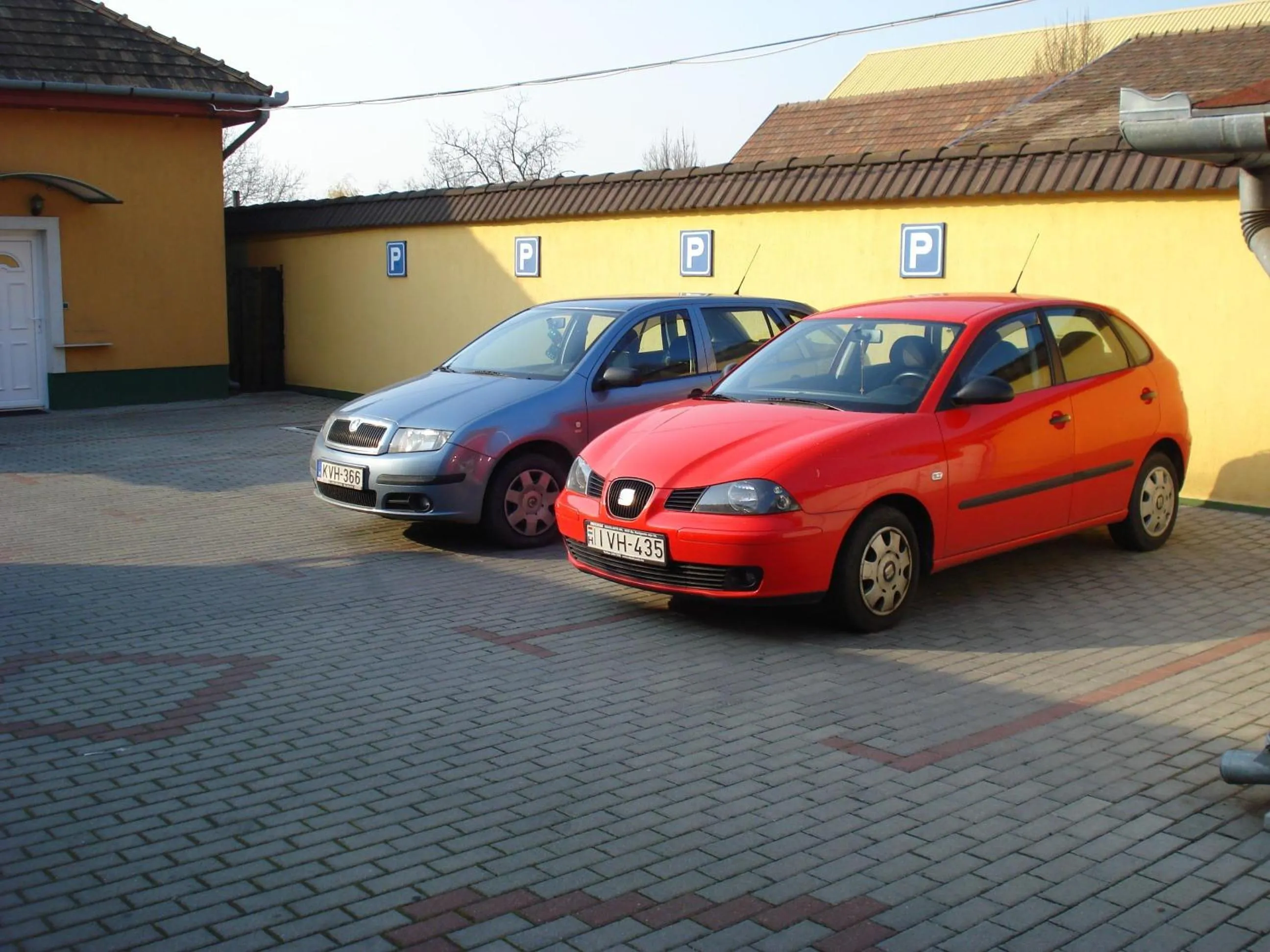 Garden in Halász Airport Panzio