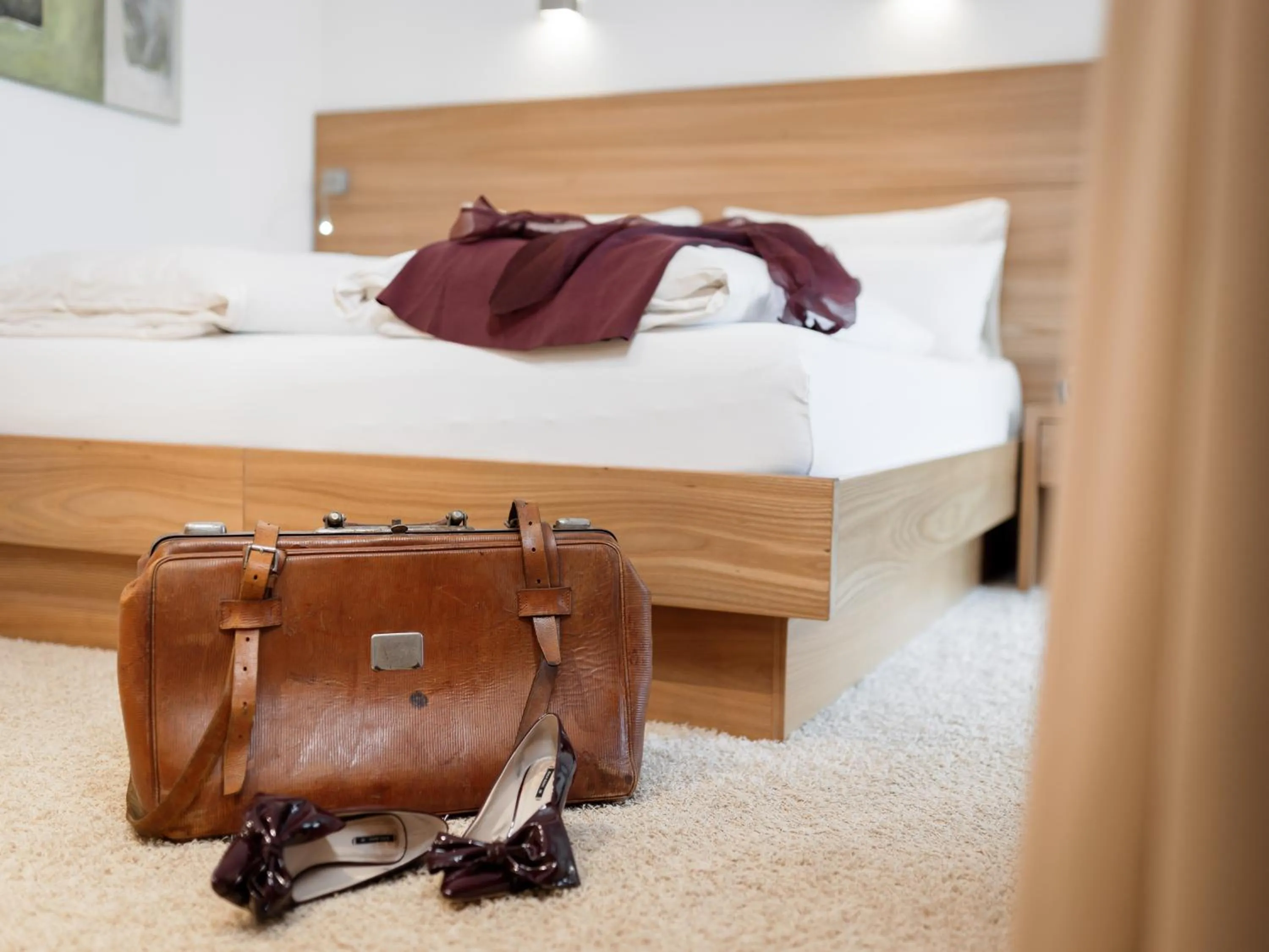 Photo of the whole room, Bed in Alpen-Comfort-Hotel Central