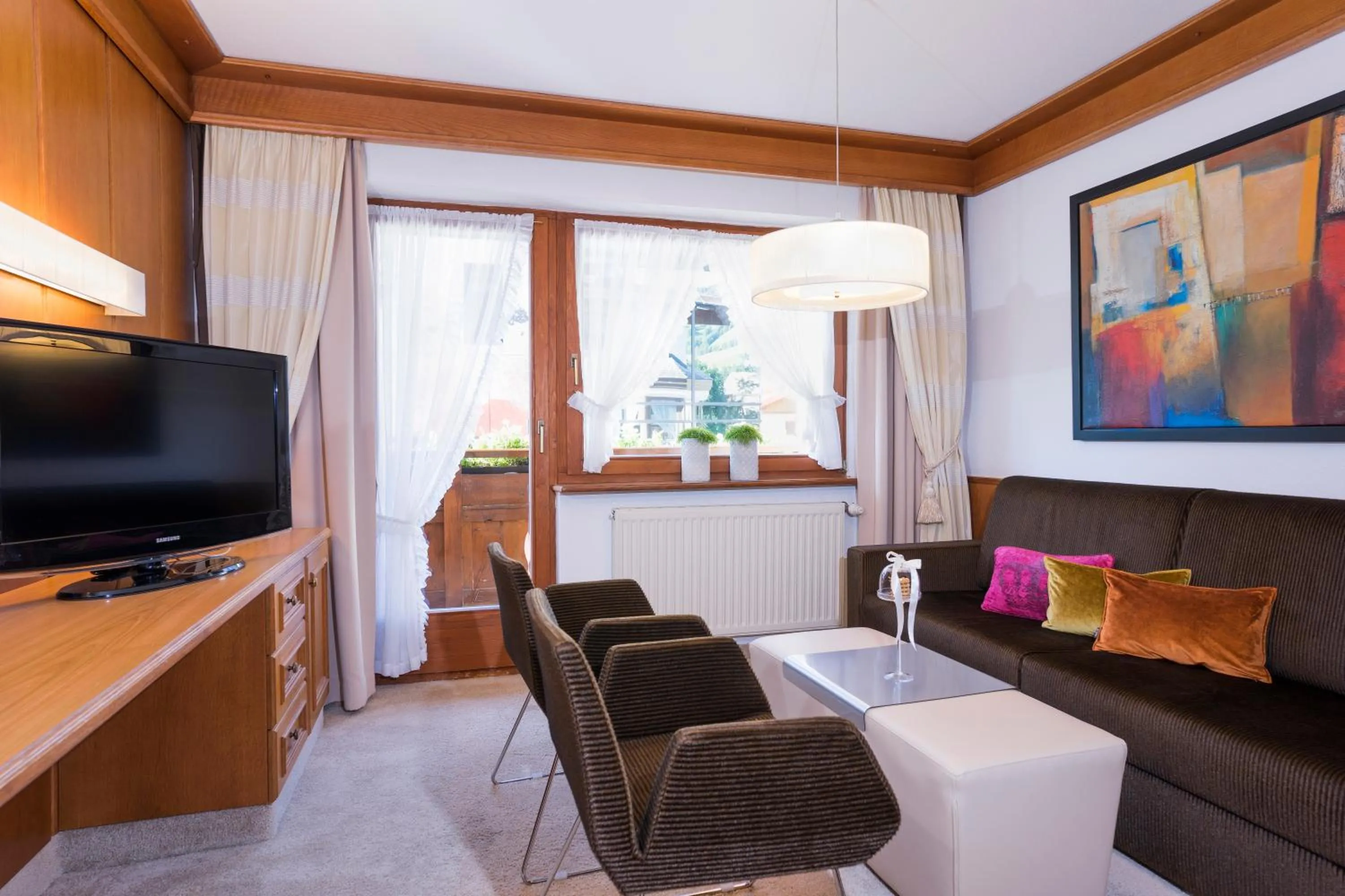 Living room in Alpen-Comfort-Hotel Central