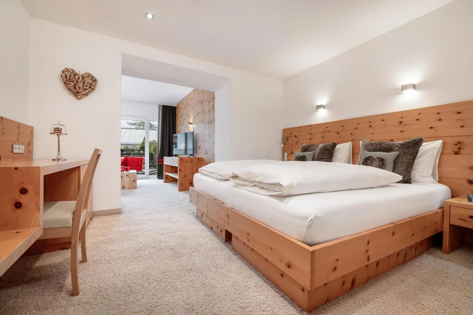 Photo of the whole room, Bed in Alpen-Comfort-Hotel Central