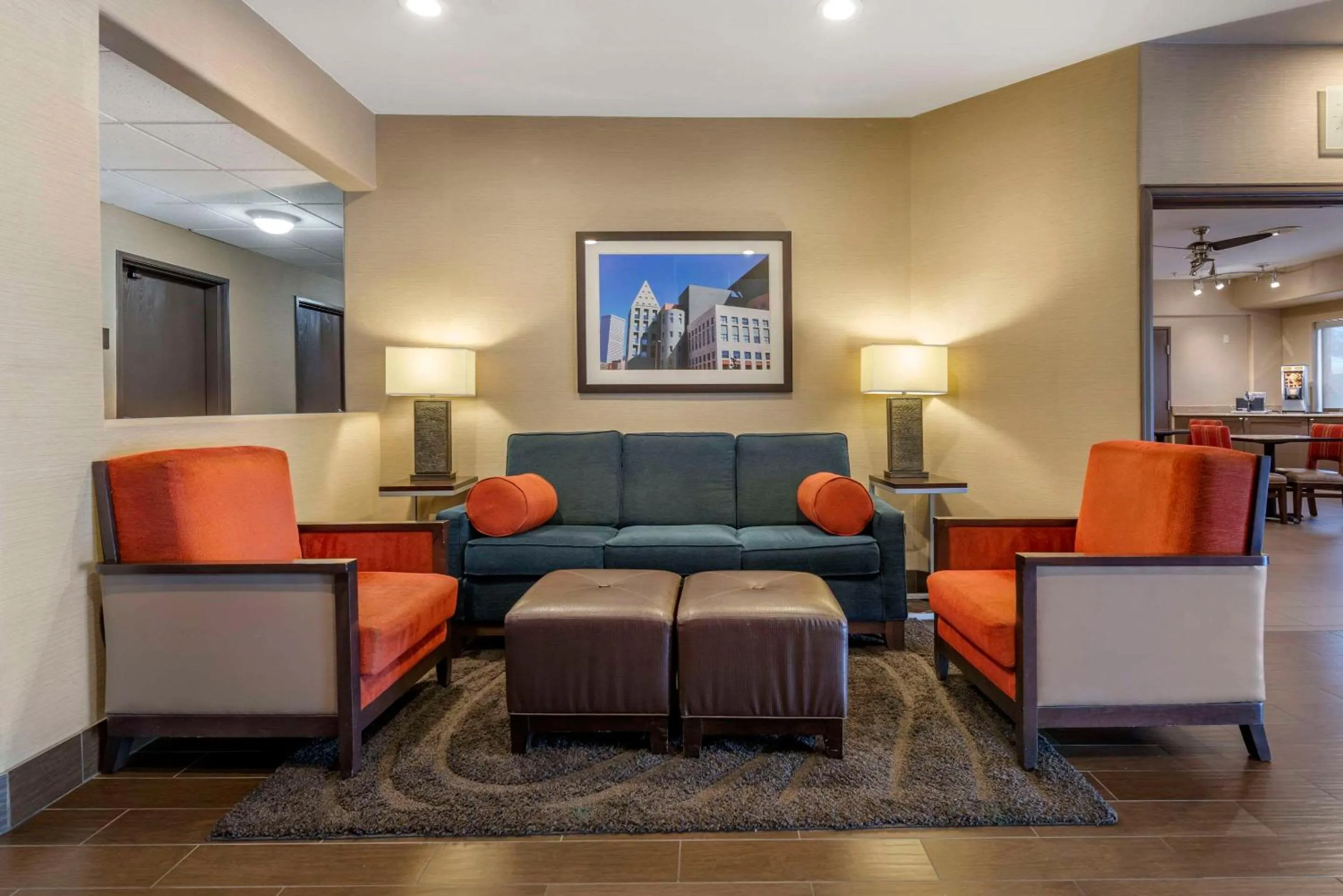 Lobby or reception in Comfort Suites Highlands Ranch Denver Tech Center Area