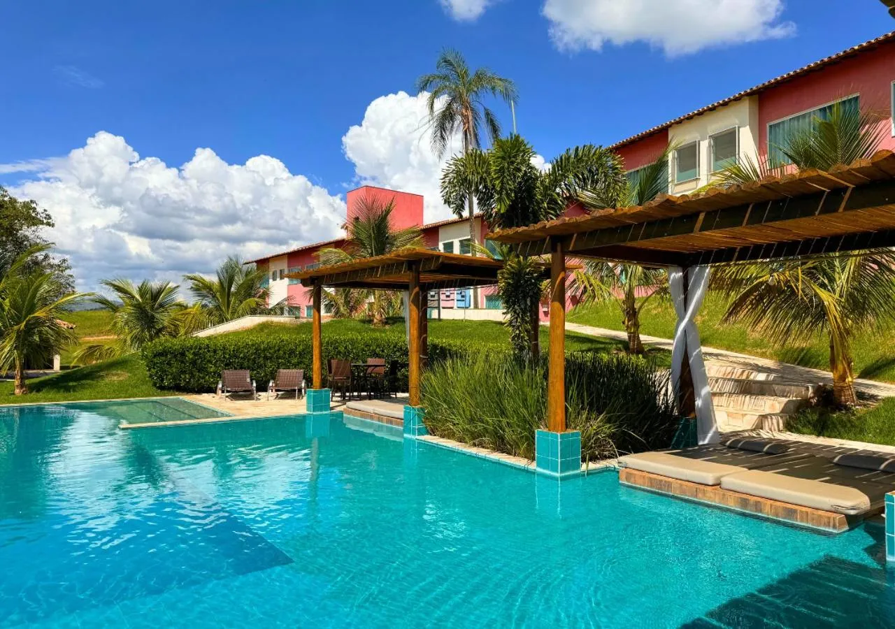 Swimming pool in Hotel Chalé Capitólio