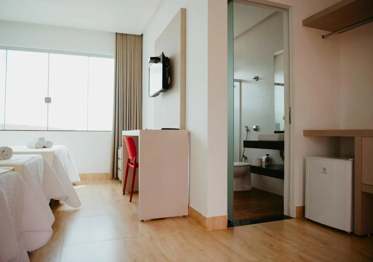 Bathroom in Hotel Chalé Capitólio
