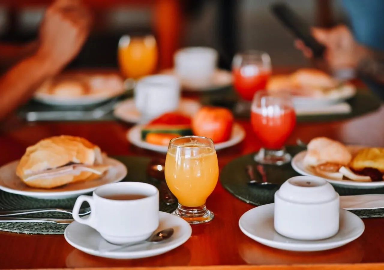 Food and drinks in Hotel Chalé Capitólio